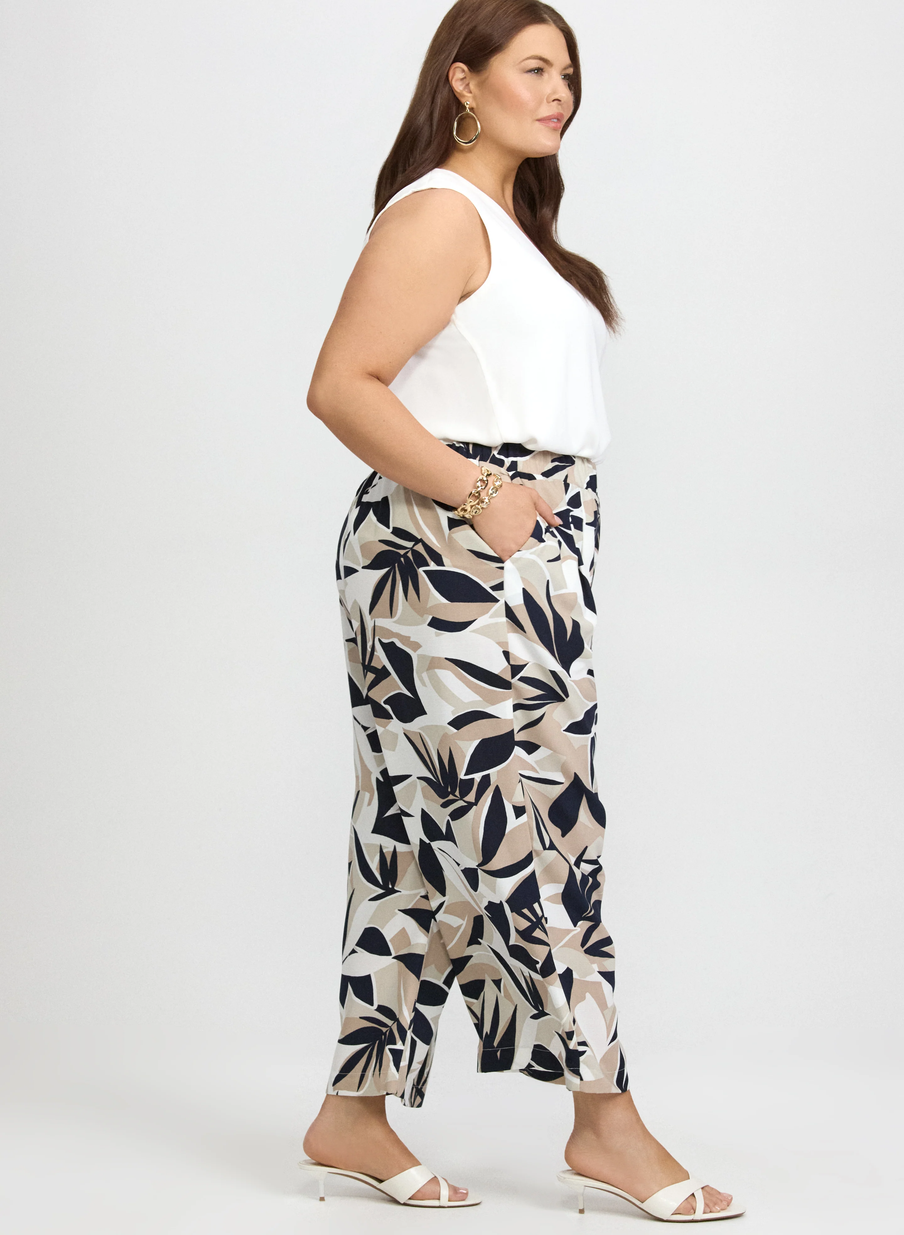 Joseph Ribkoff - Floral Pants - Image 4