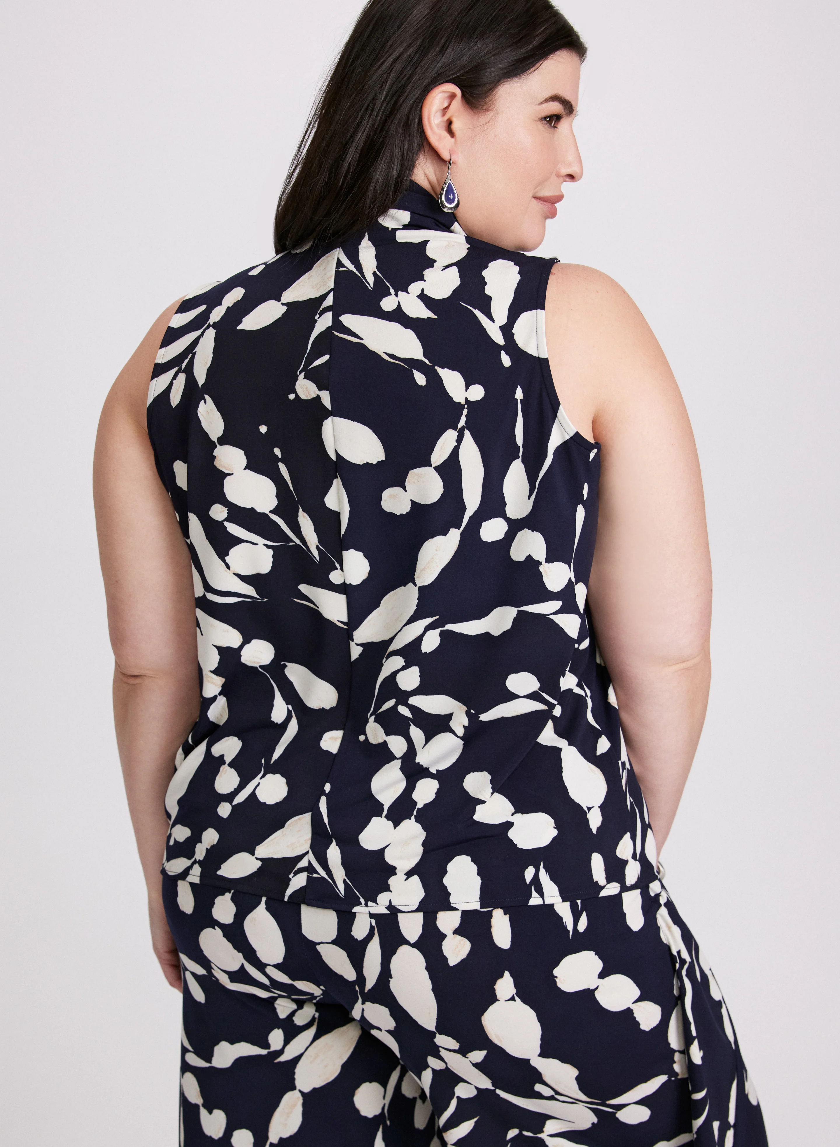 Joseph Ribkoff - High Neck Blouse - Image 4