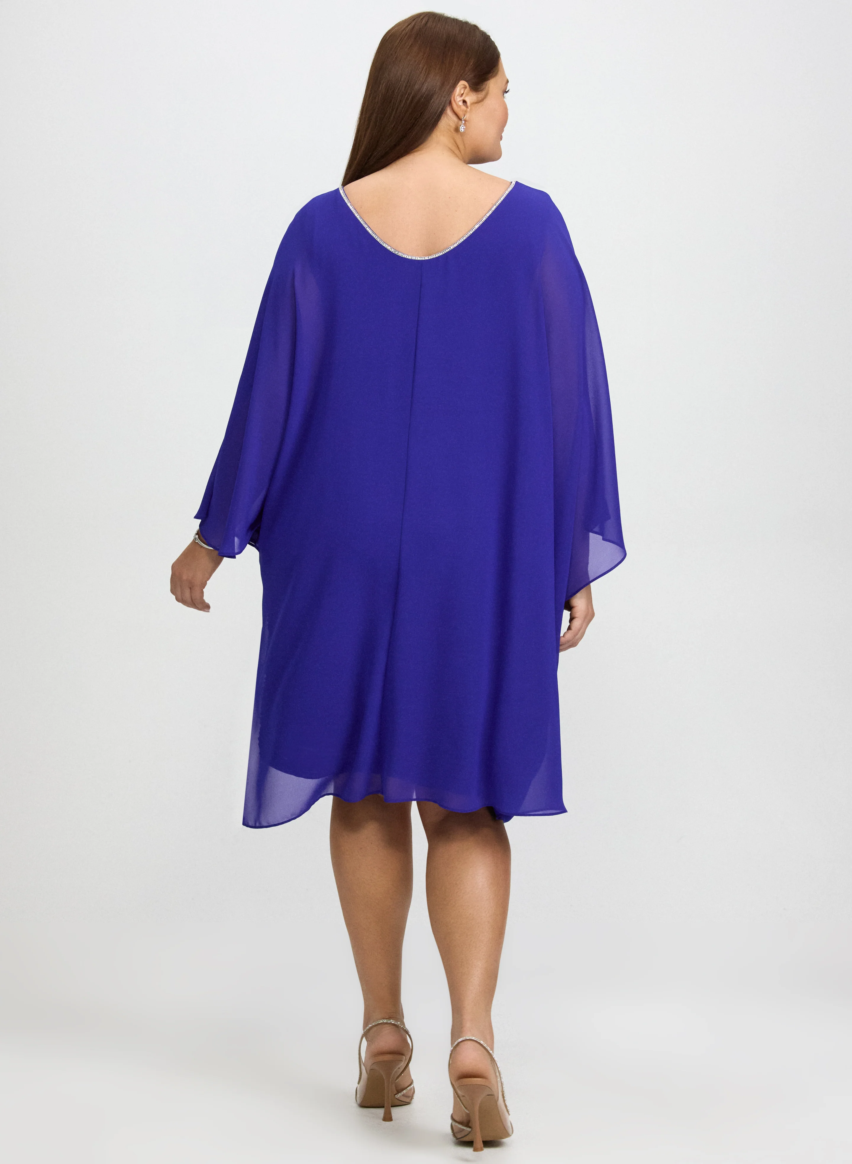 Joseph Ribkoff - Layered Textured Dress - Image 2