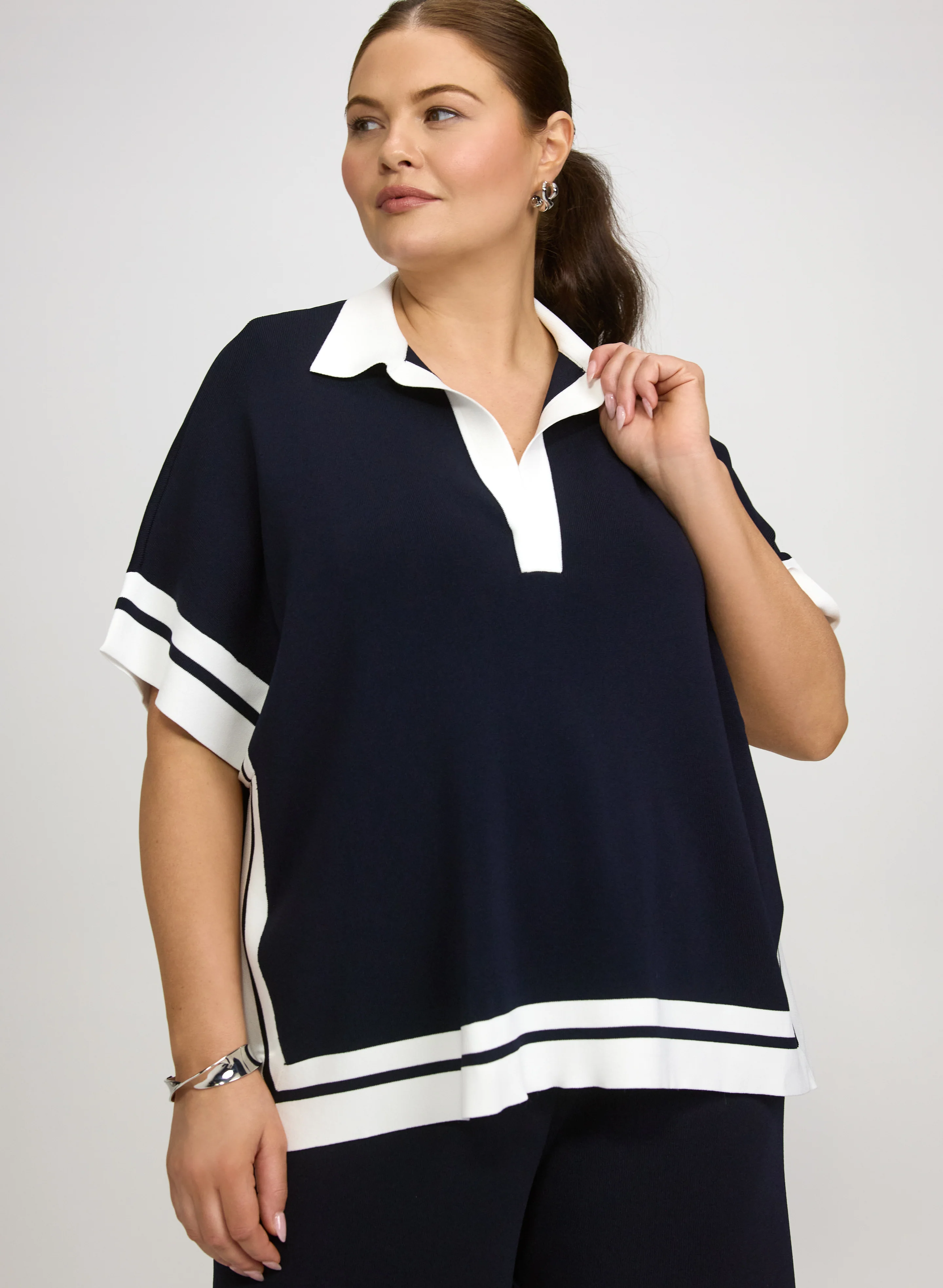 Joseph RIbkoff - Polo Collar Pullover