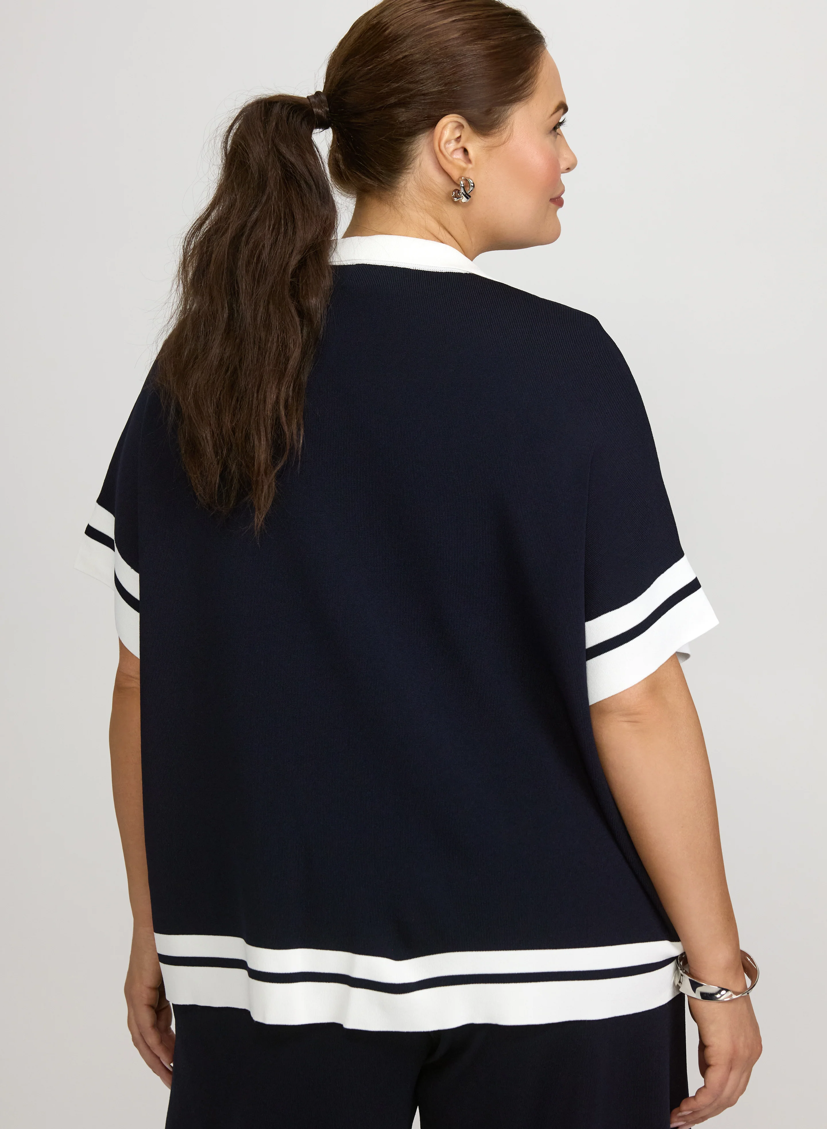 Joseph RIbkoff - Polo Collar Pullover - Image 4