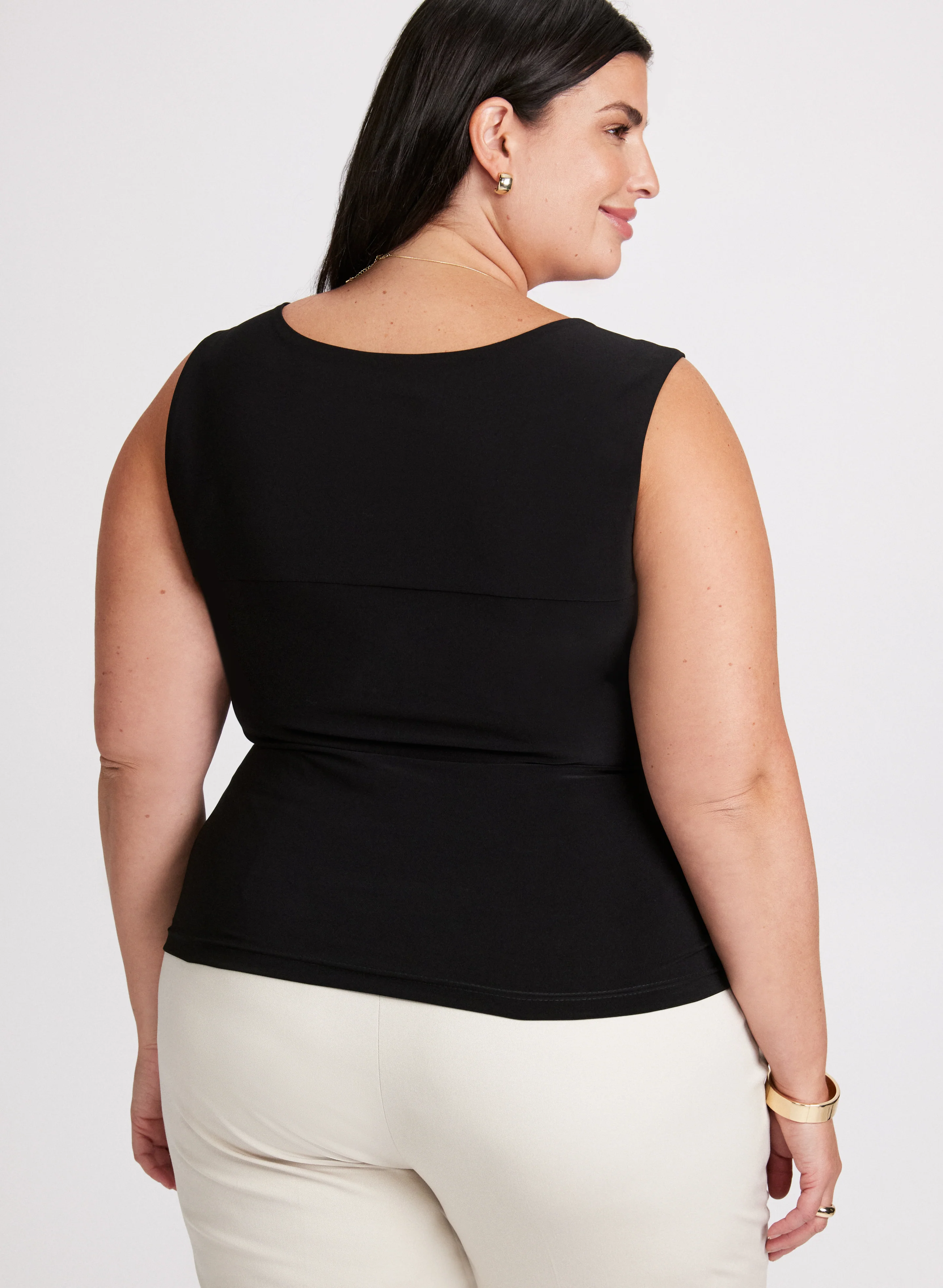 Joseph Ribkoff - Square Neck Tank Top - Image 4