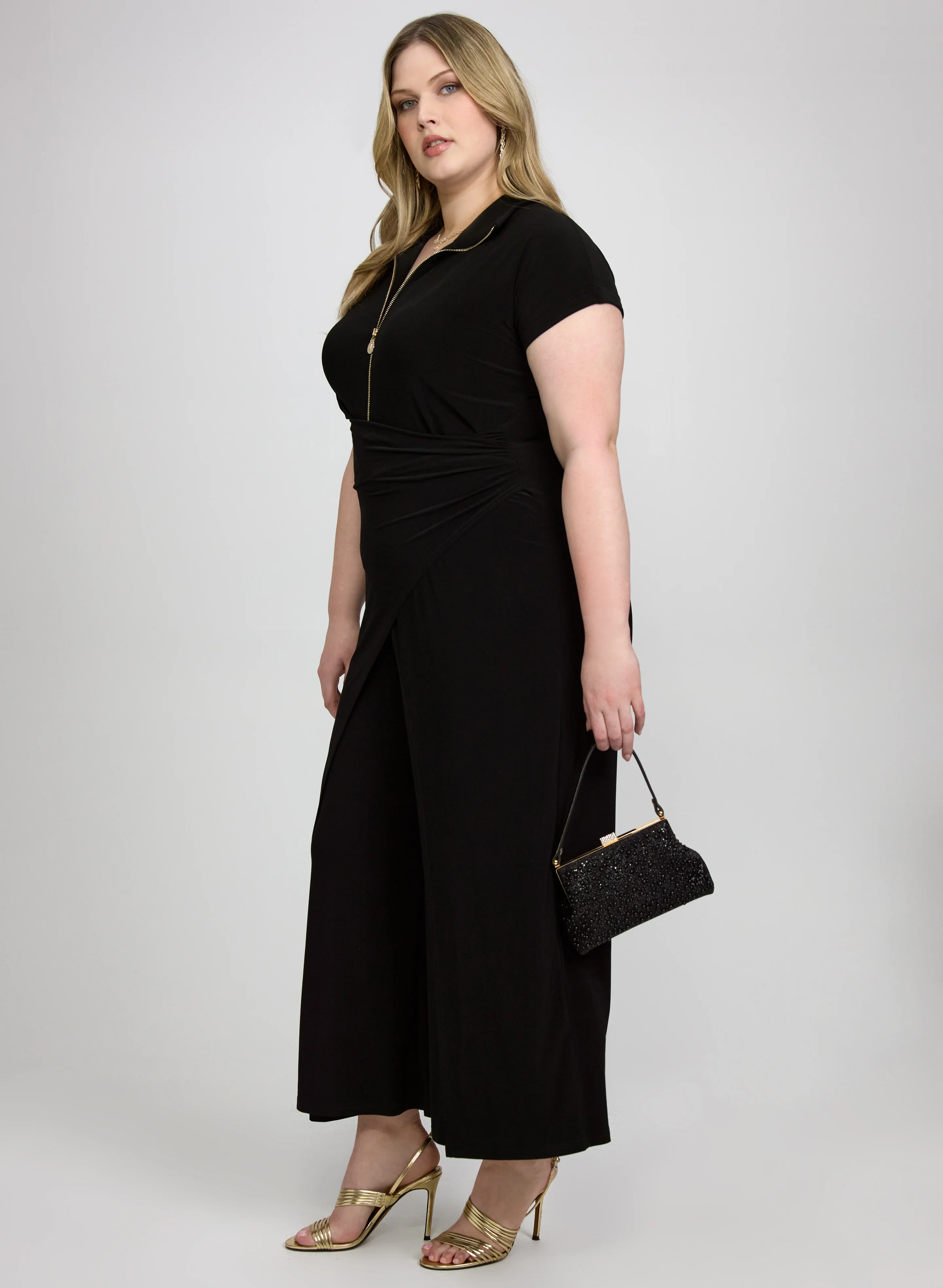 Joseph Ribkoff - Wide-Leg Jumpsuit - Image 3