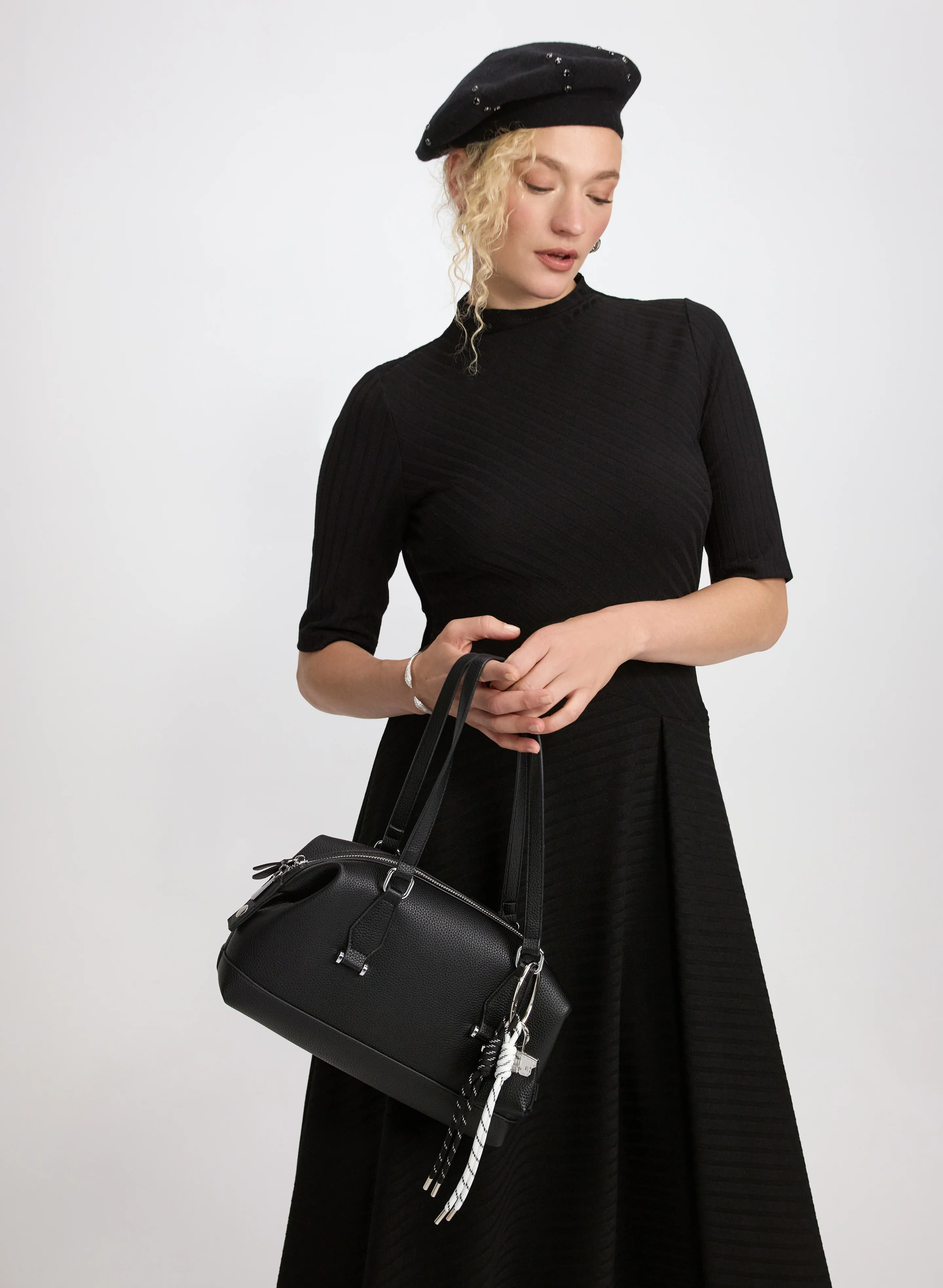 Knit Bias-Cut Dress - Image 7