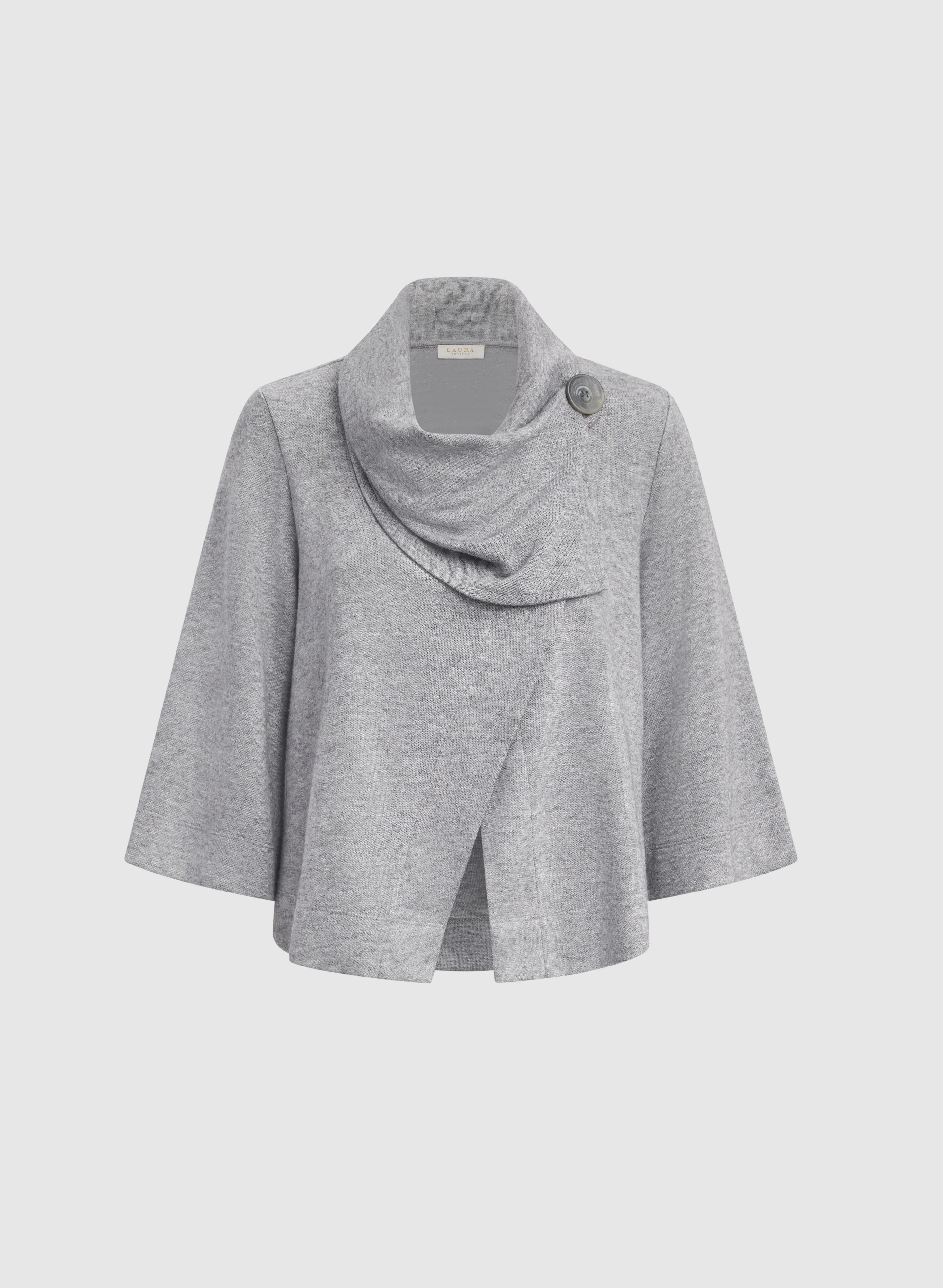 Knit Cowl Neck Top - Image 6