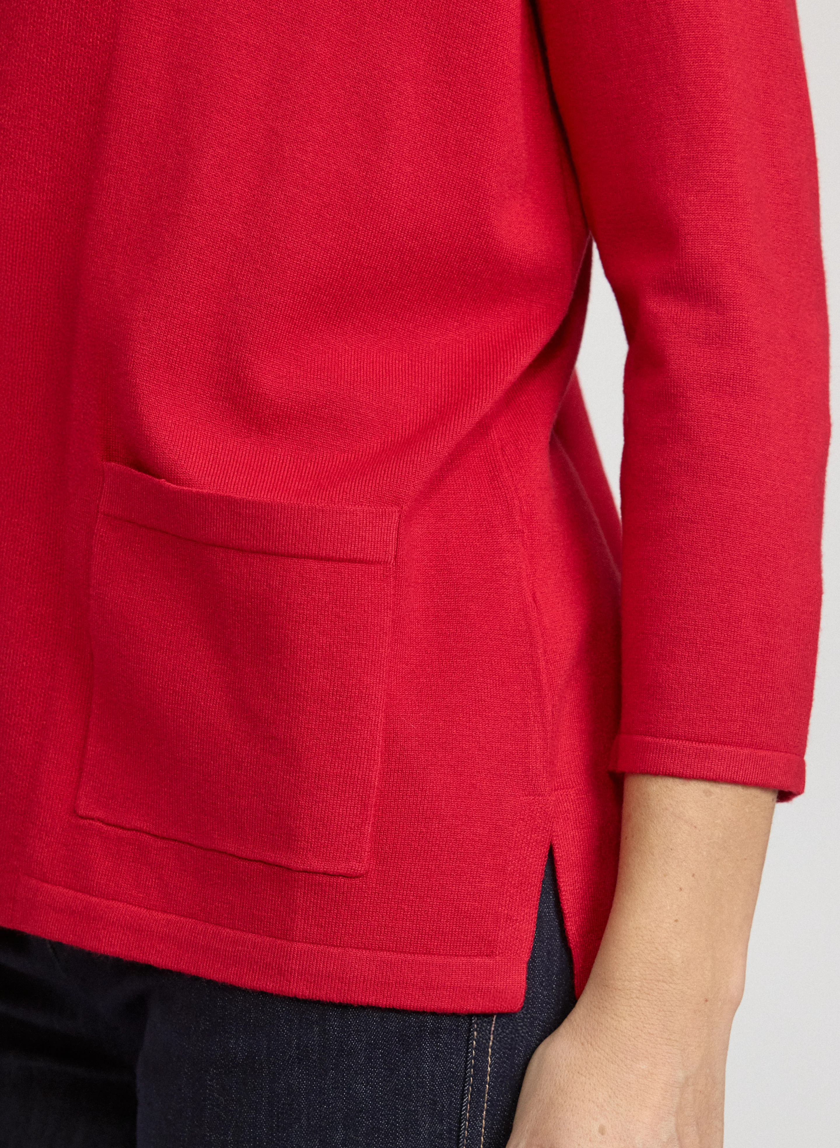 Knit Open-Front Cardigan - Image 5