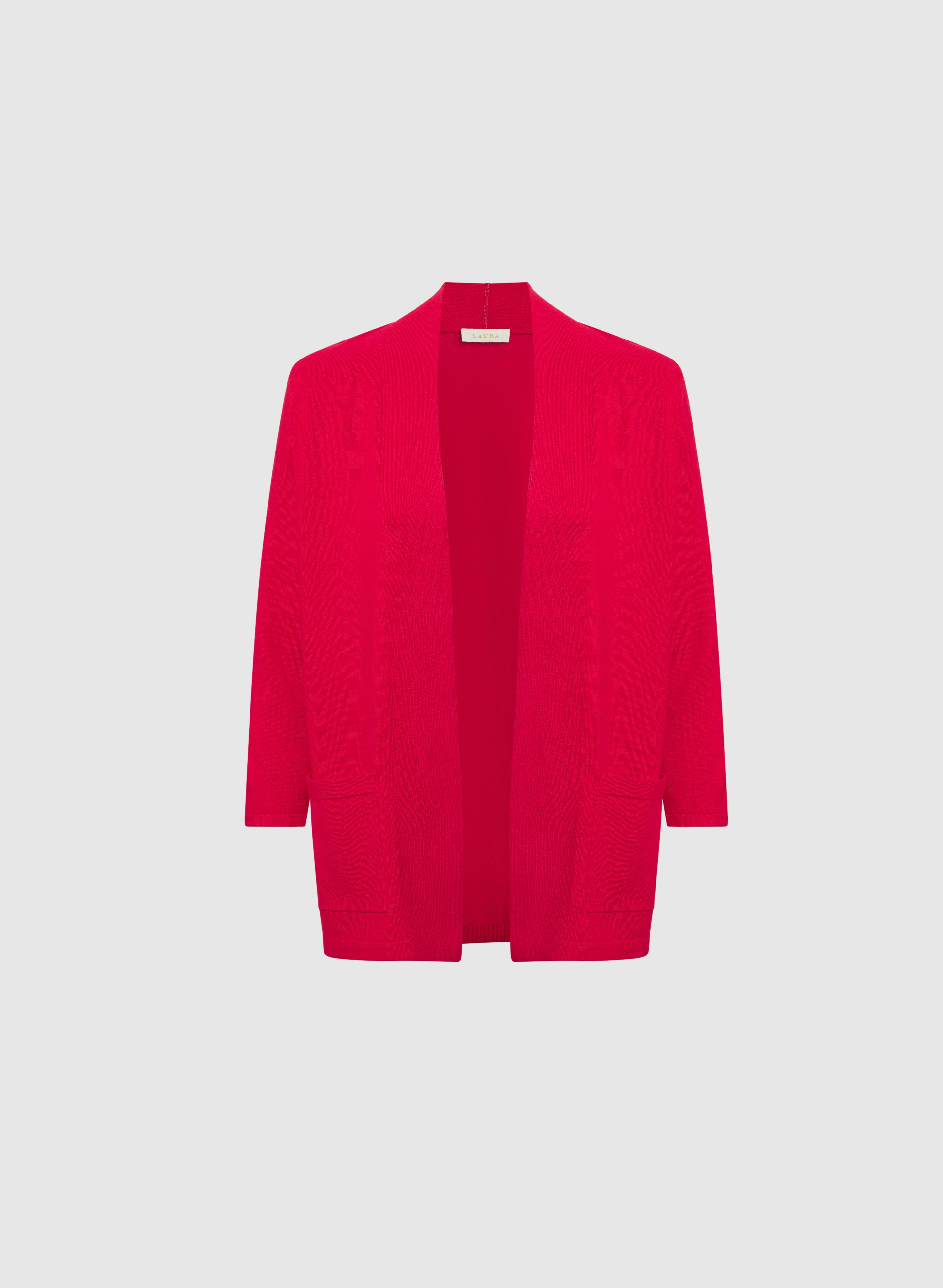 Knit Open-Front Cardigan - Image 6
