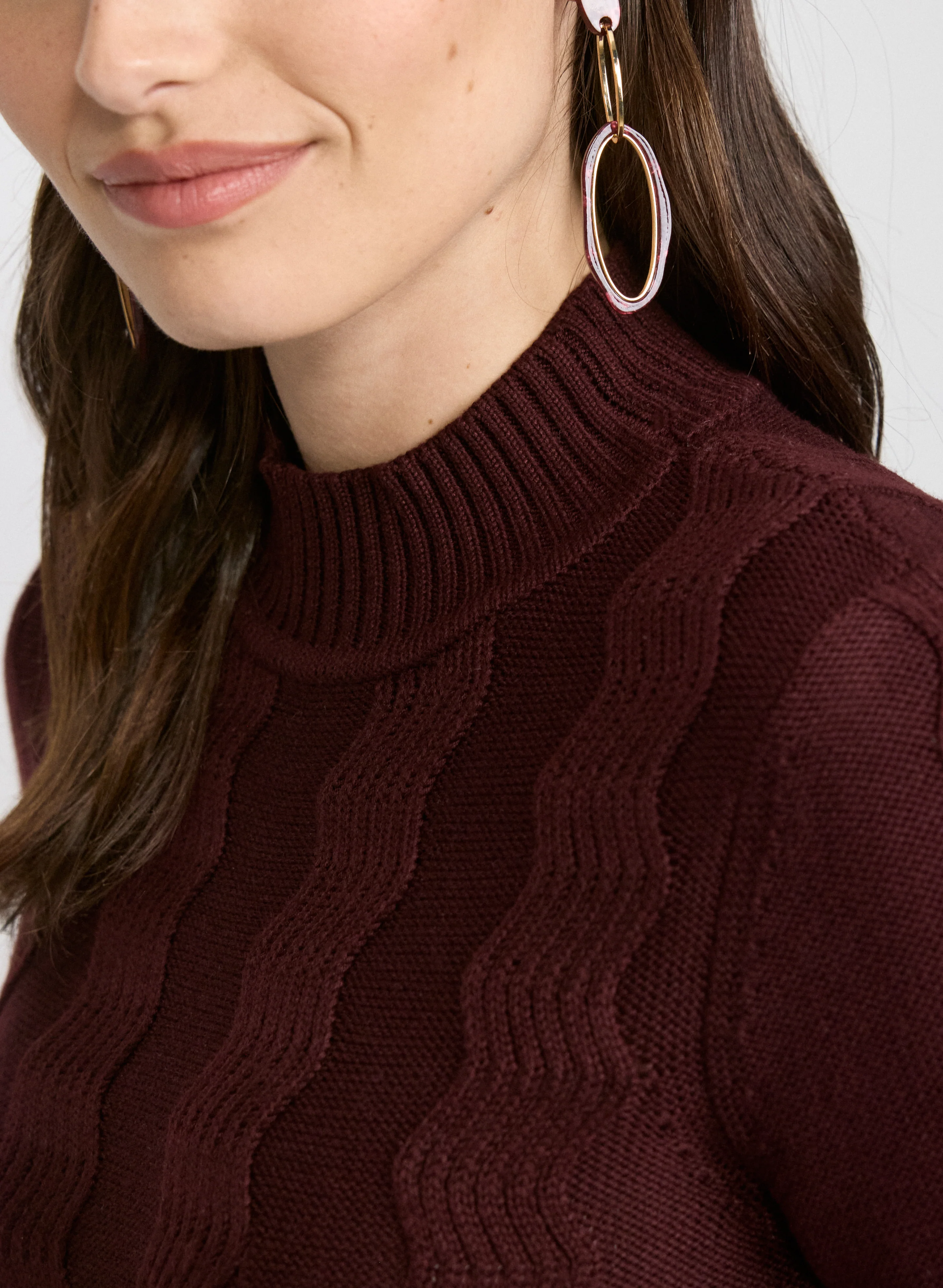 Knit Sweater Dress - Image 3