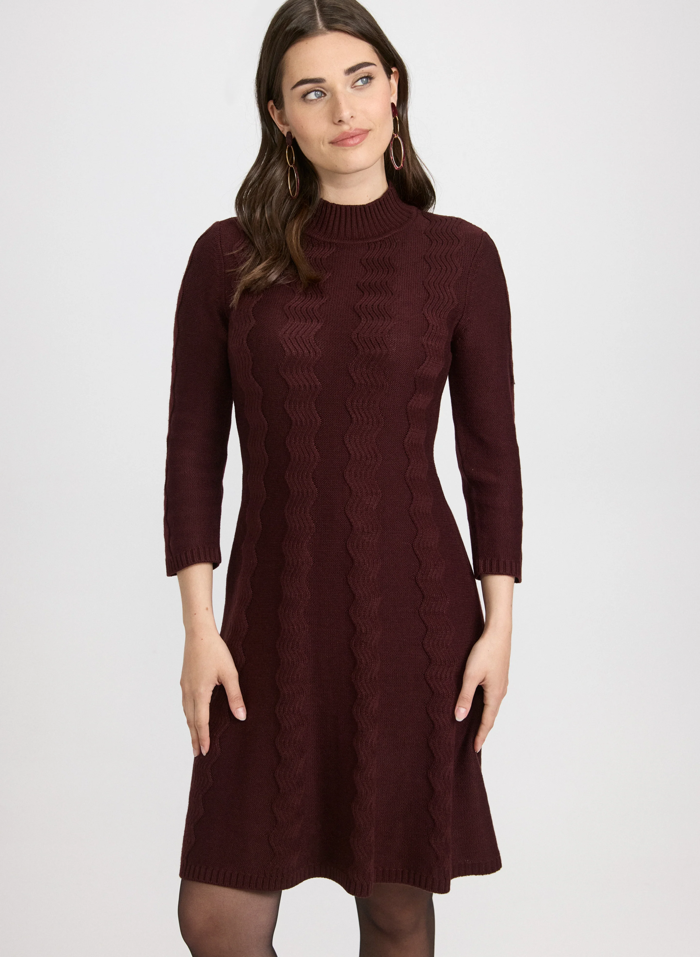 Knit Sweater Dress - Image 7