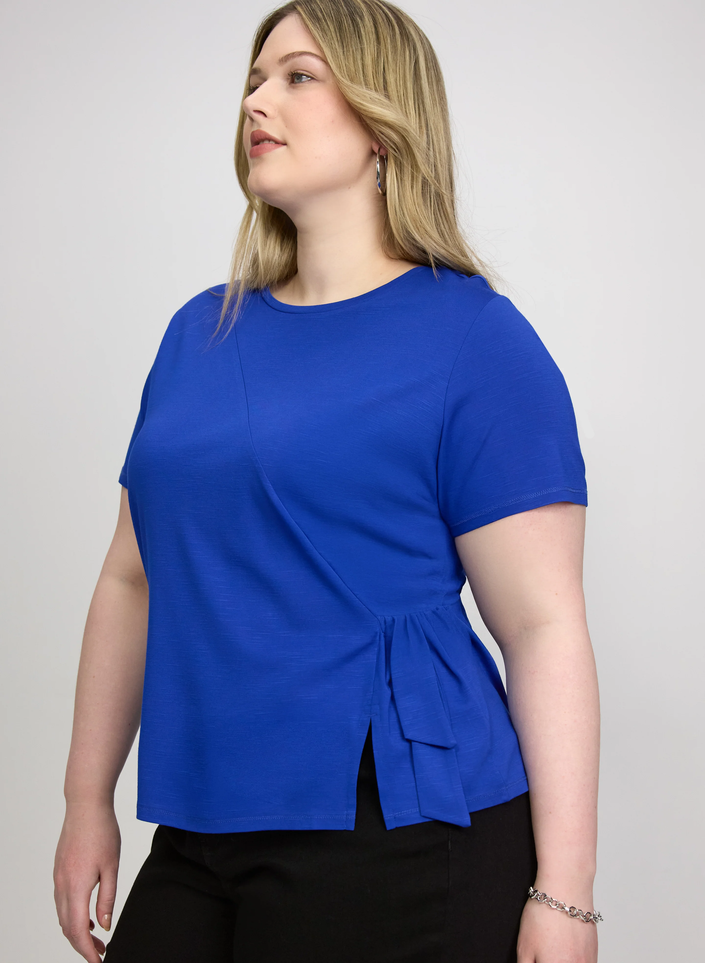 Knot Detail T-Shirt - Image 2