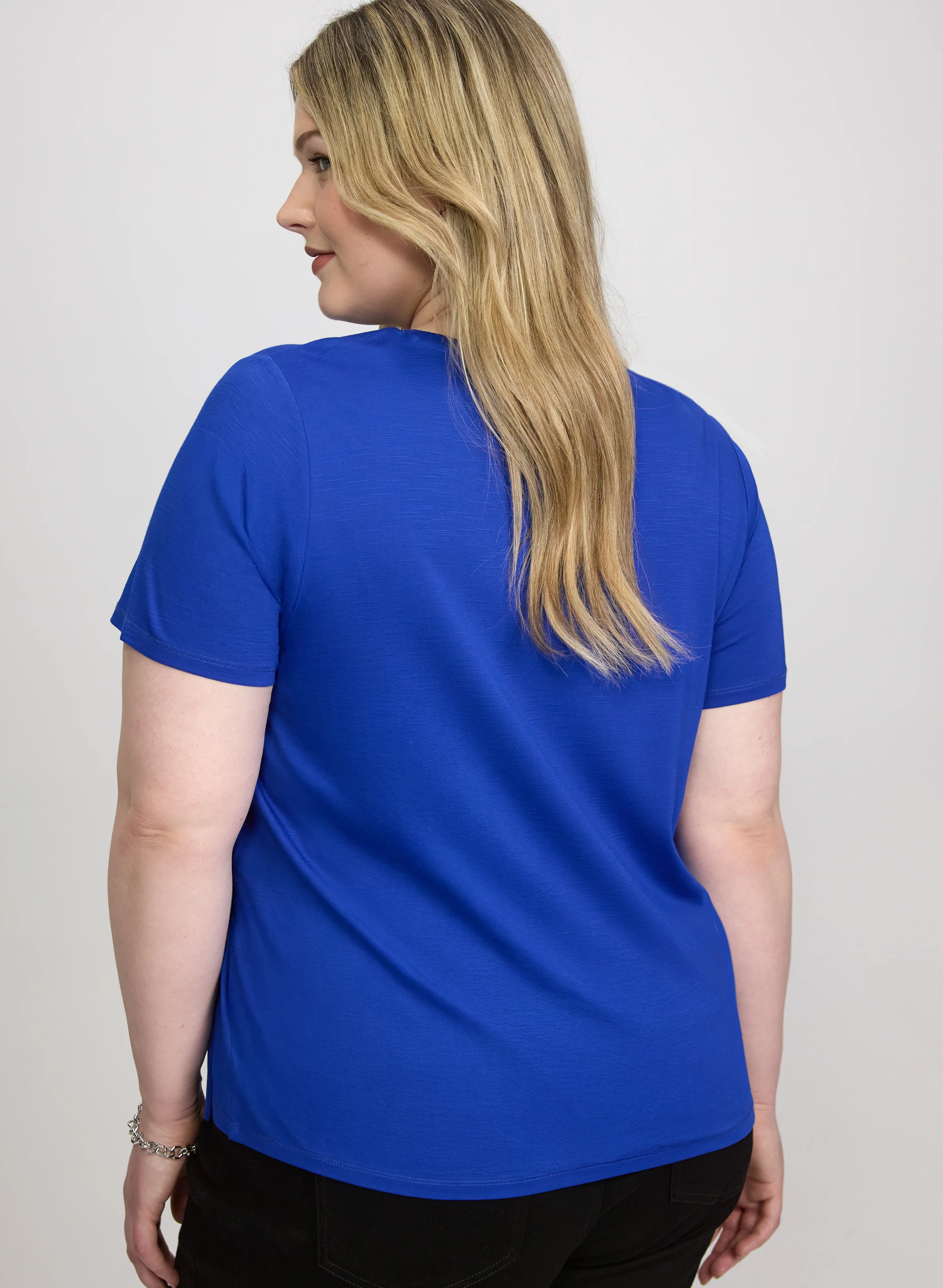 Knot Detail T-Shirt - Image 4