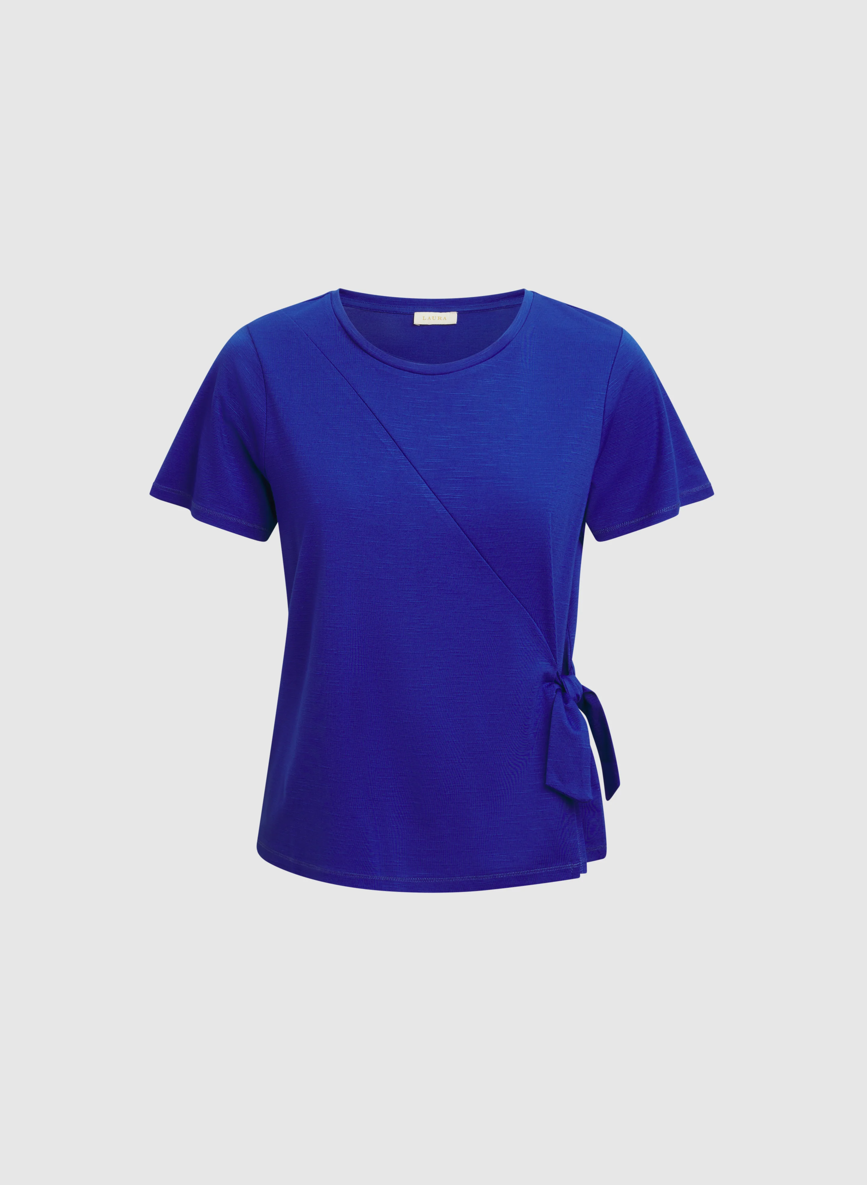 Knot Detail T-Shirt - Image 6