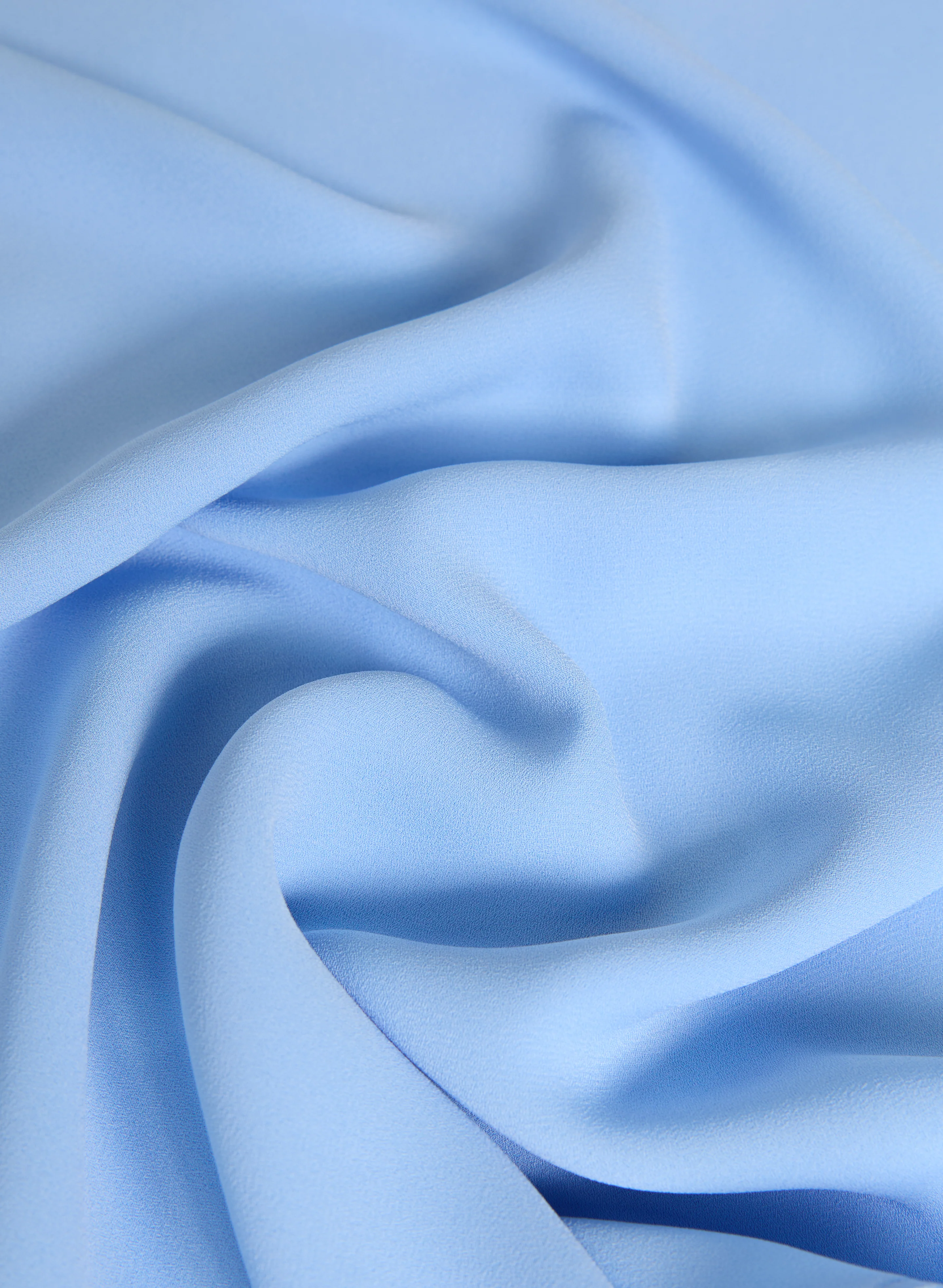 Layered Crepe Blouse - Image 7