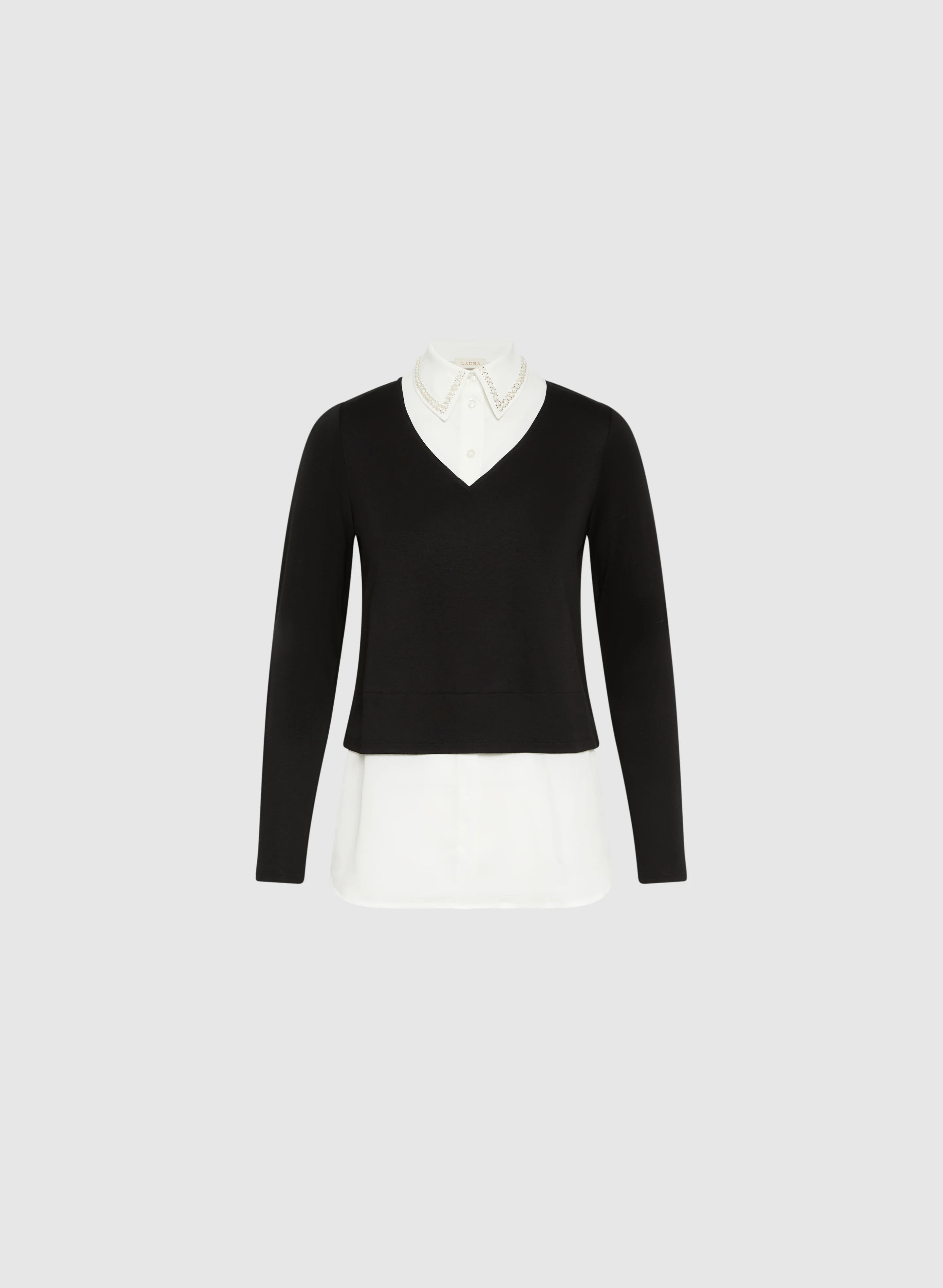 Layered Poplin Top - Image 5
