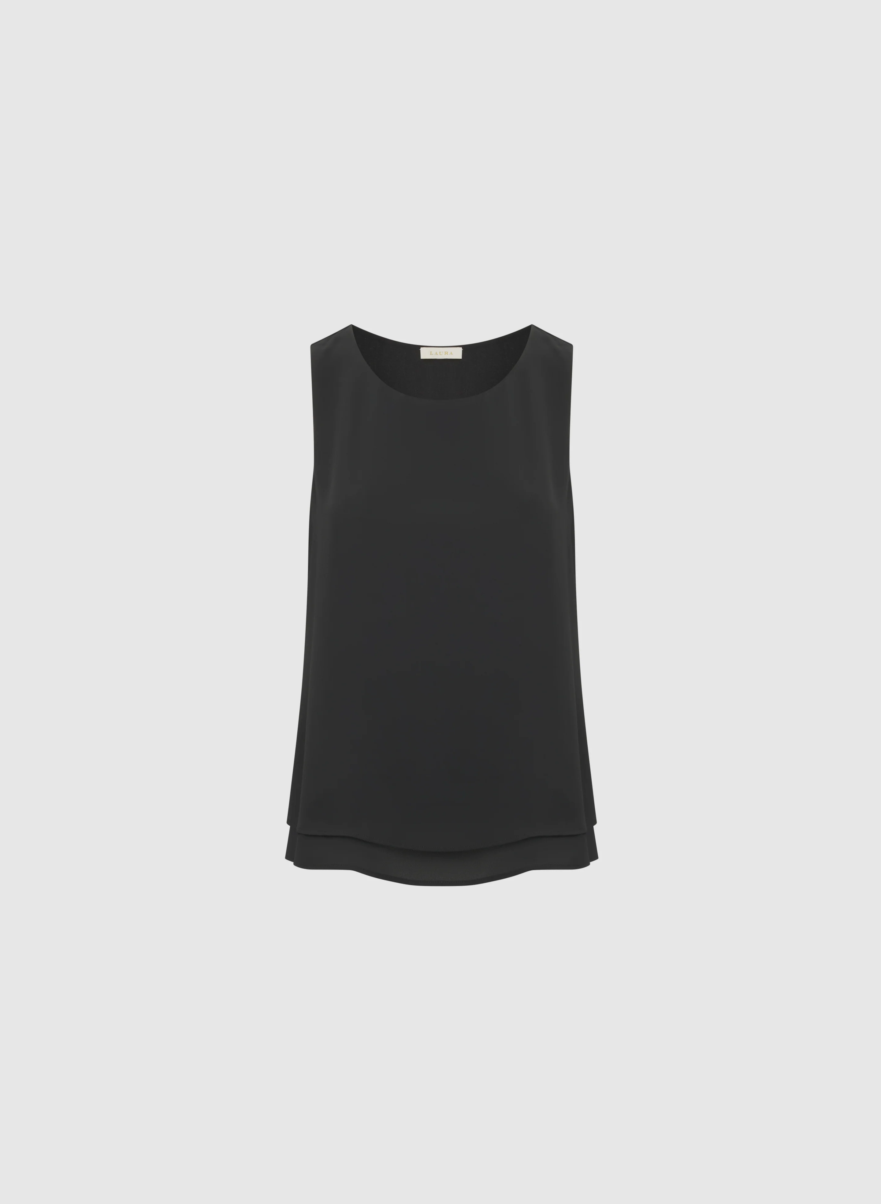 Layered Sleeveless Blouse - Image 6