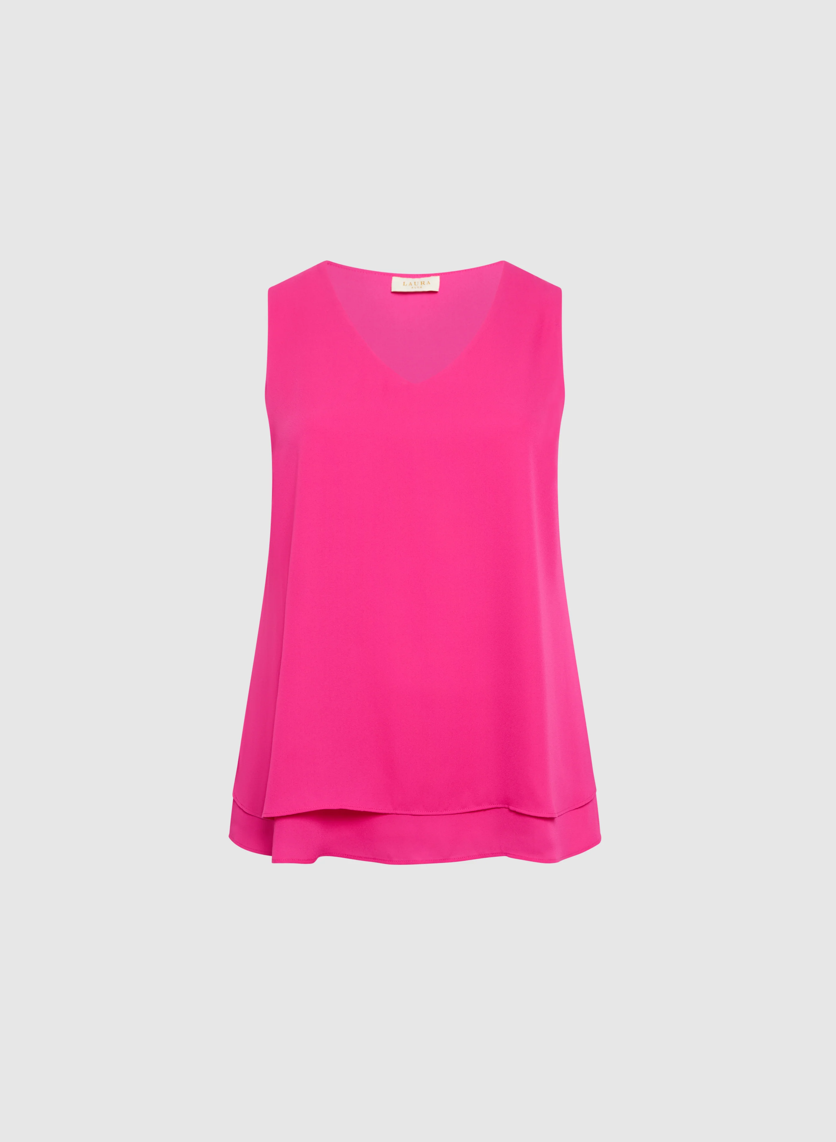 Layered Sleeveless Blouse - Image 6