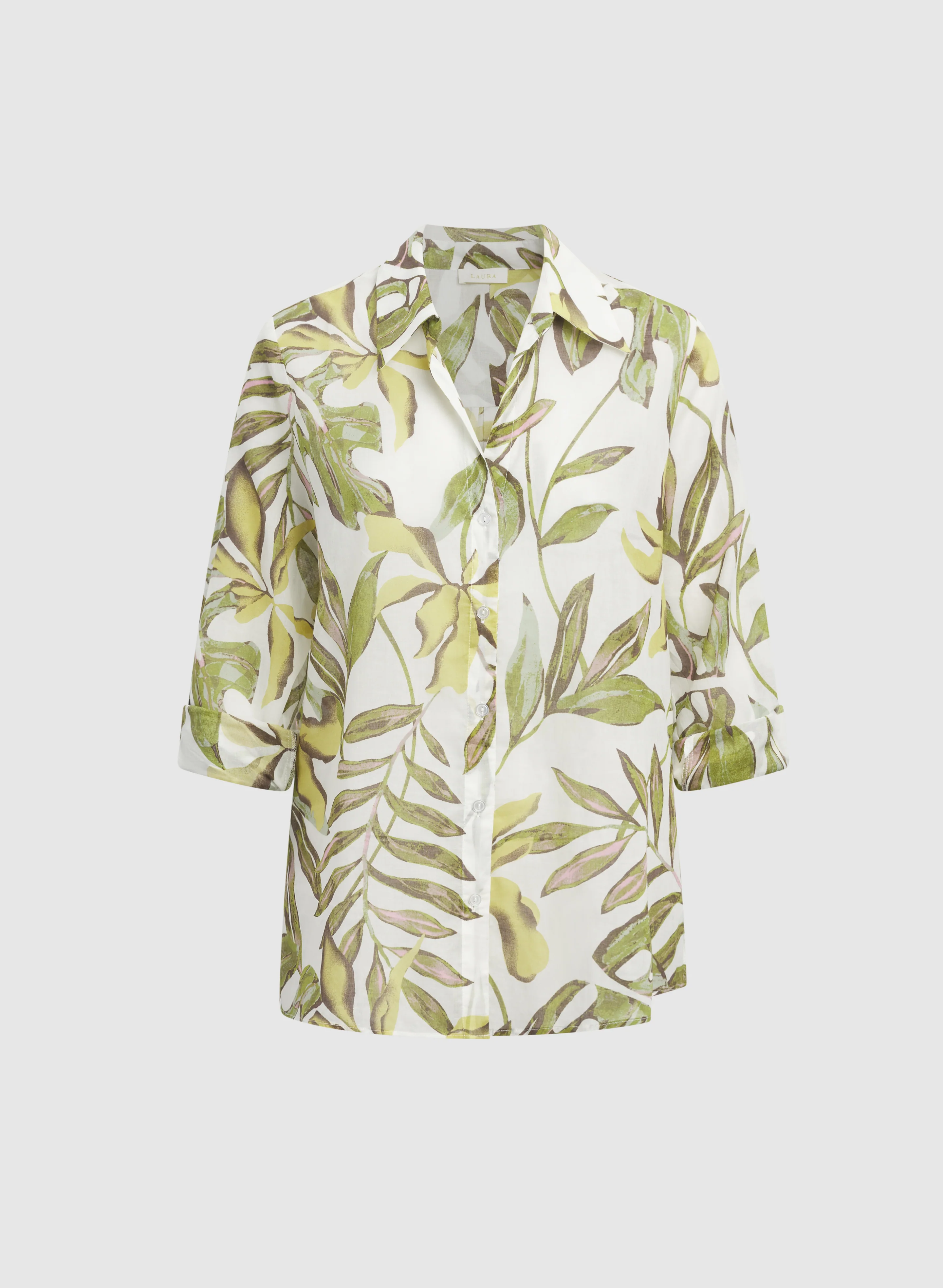 Leaf Button-Down Blouse - Image 6