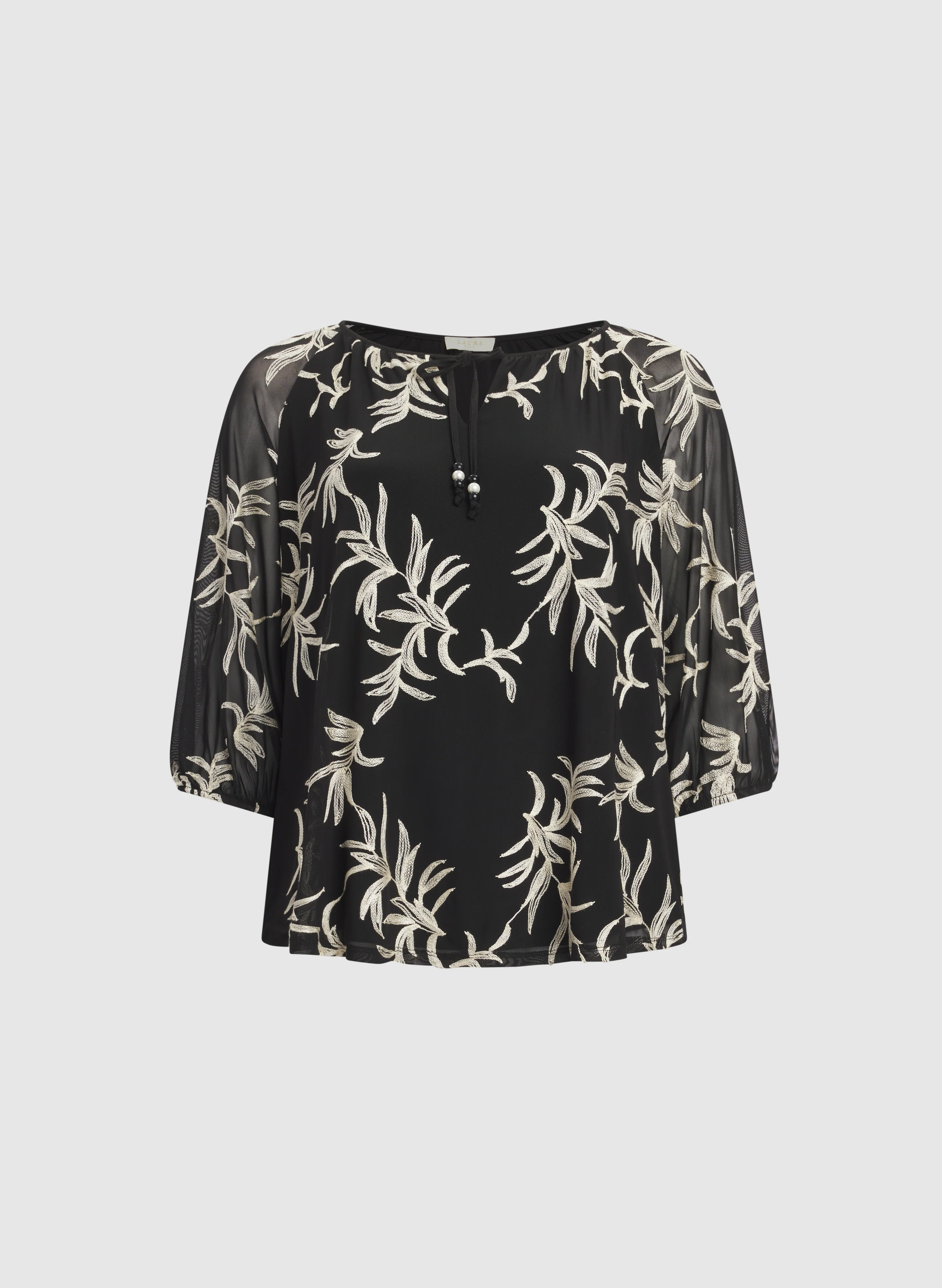 Leaf Embroidered Top - Image 6