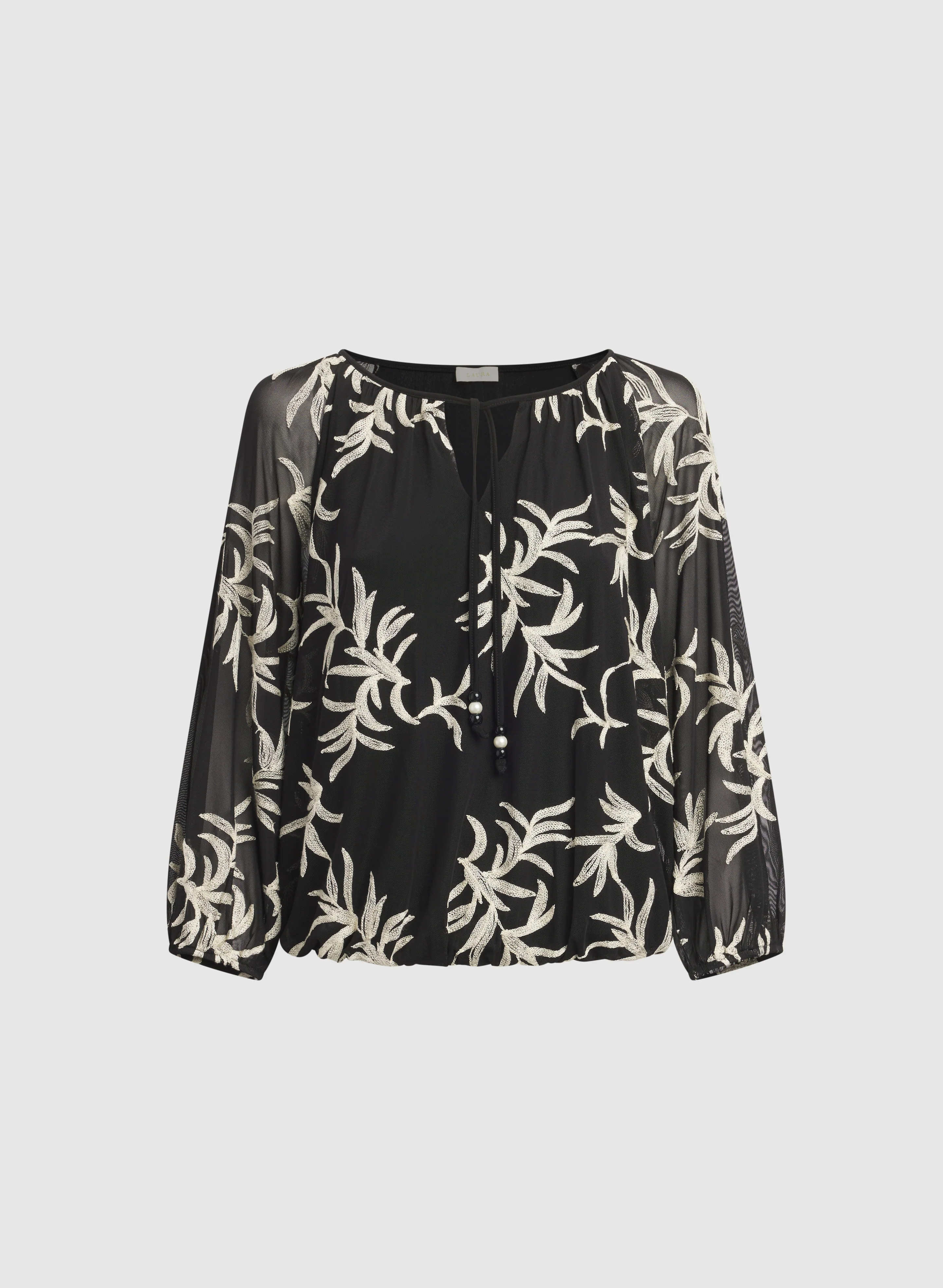 Leaf Embroidered Top - Image 6
