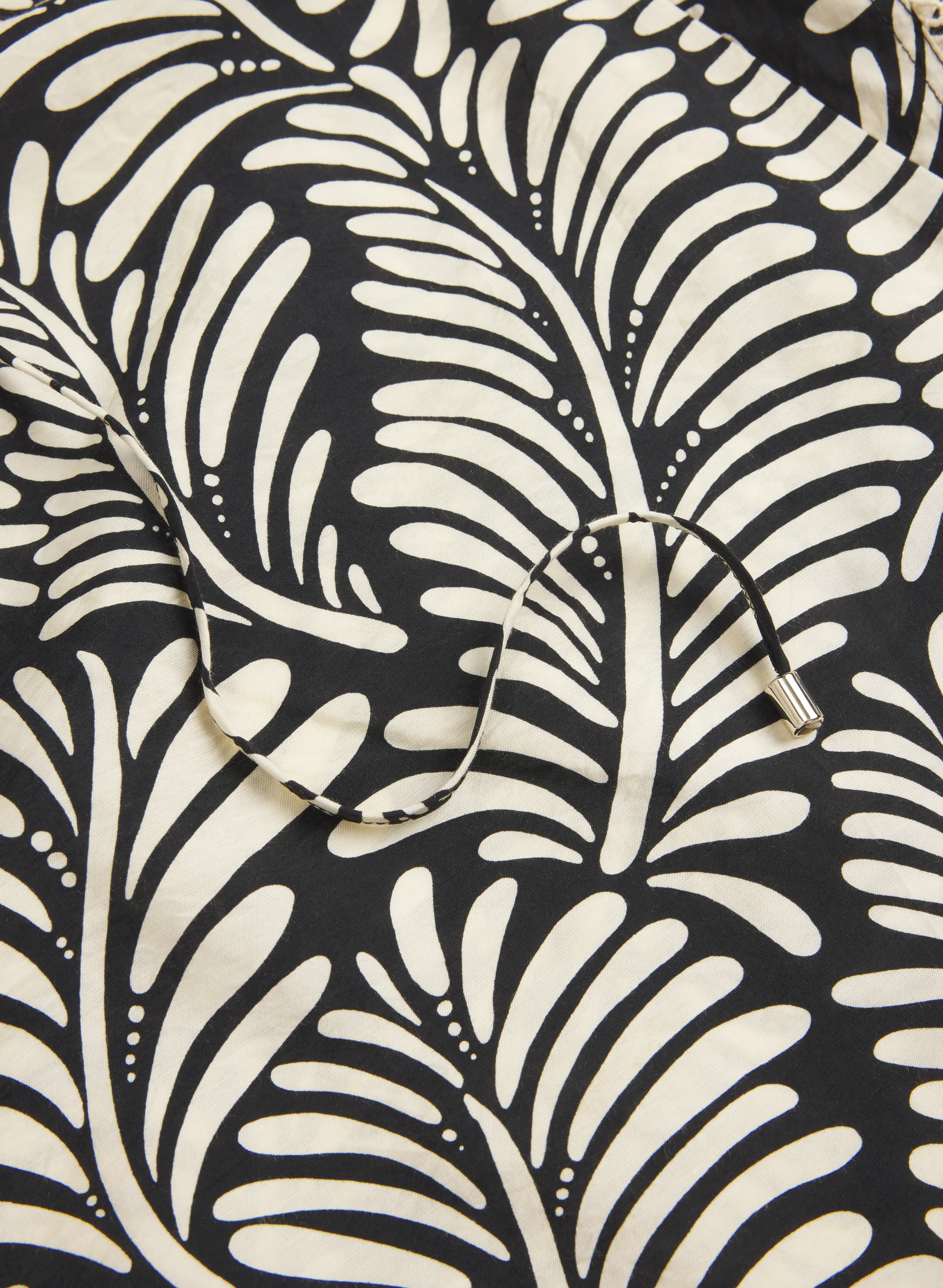 Leaf Print Blouse - Image 7