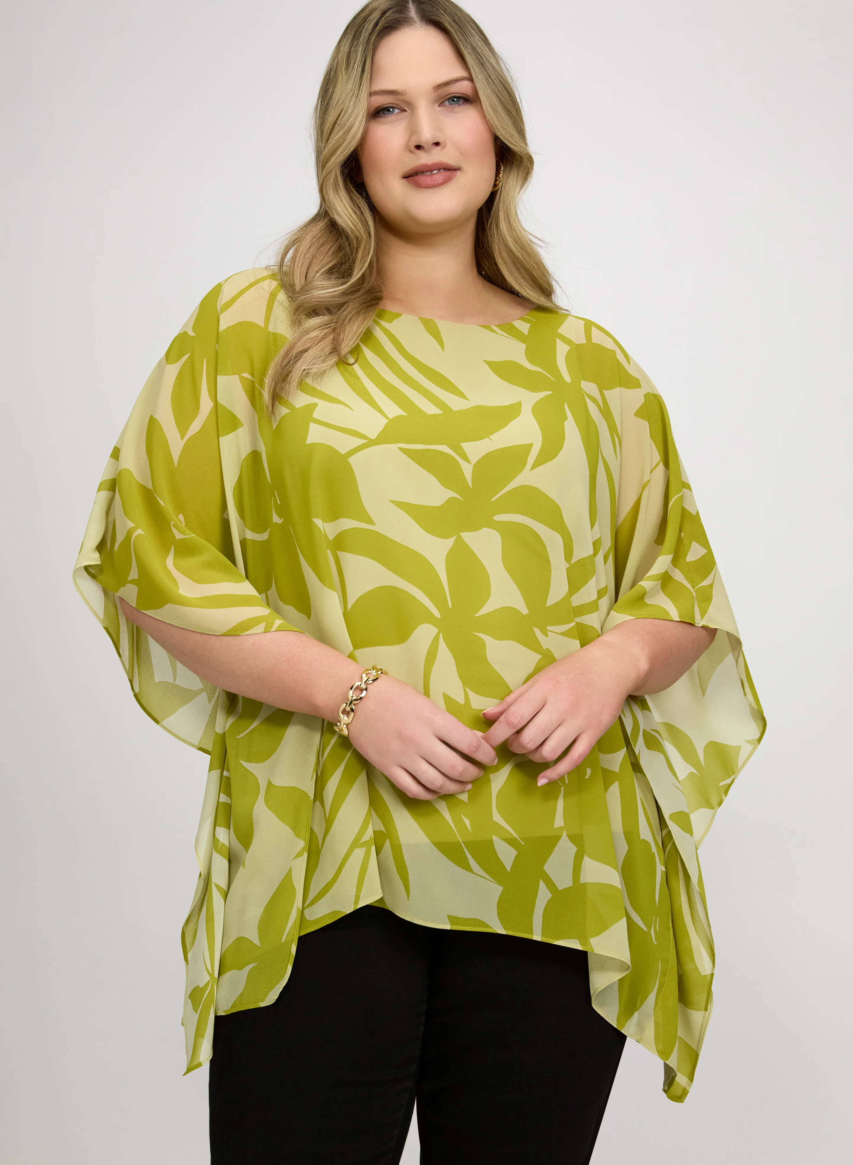 Floral Chiffon Blouse