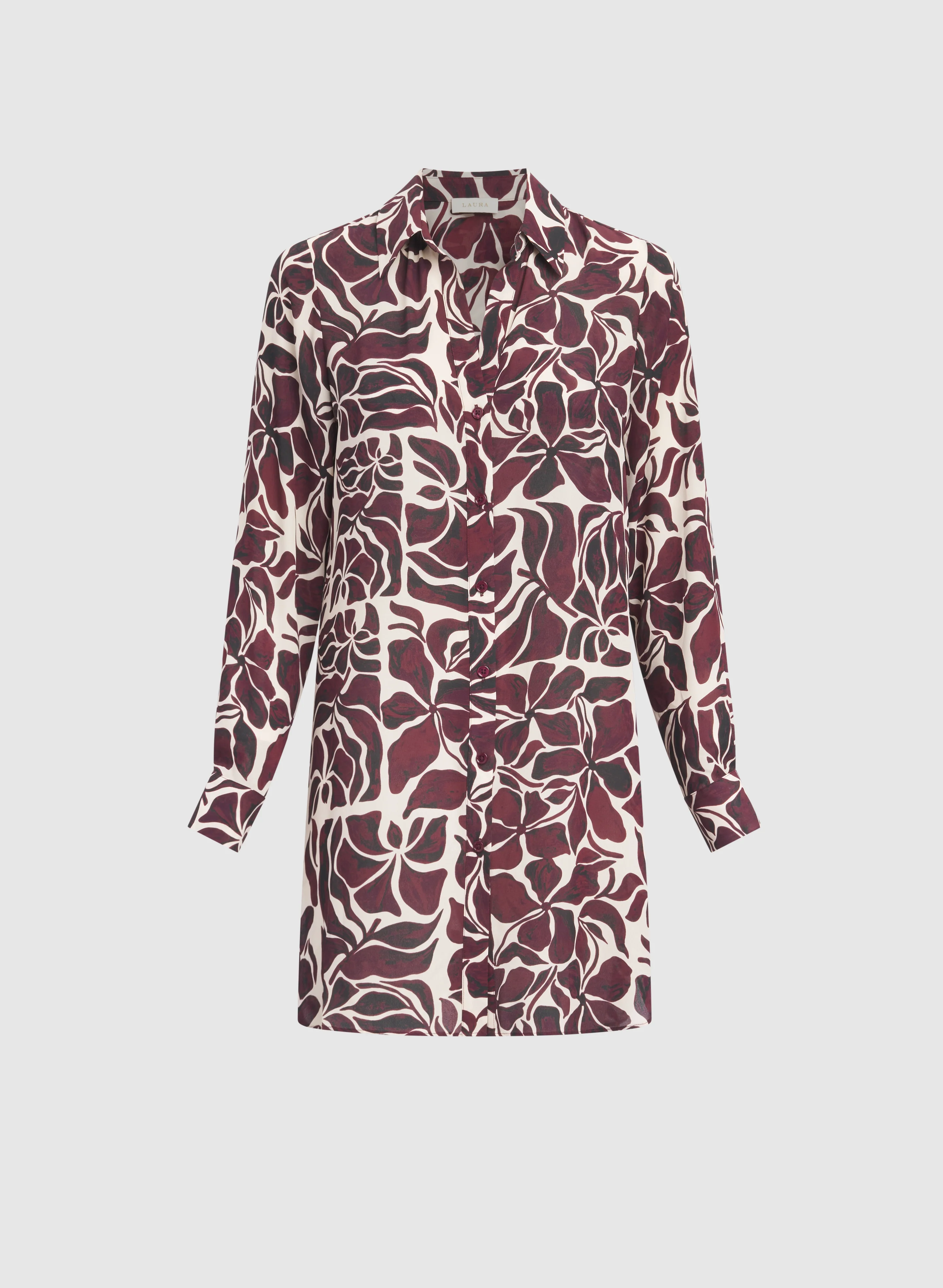 Leaf Print Blouse - Image 5