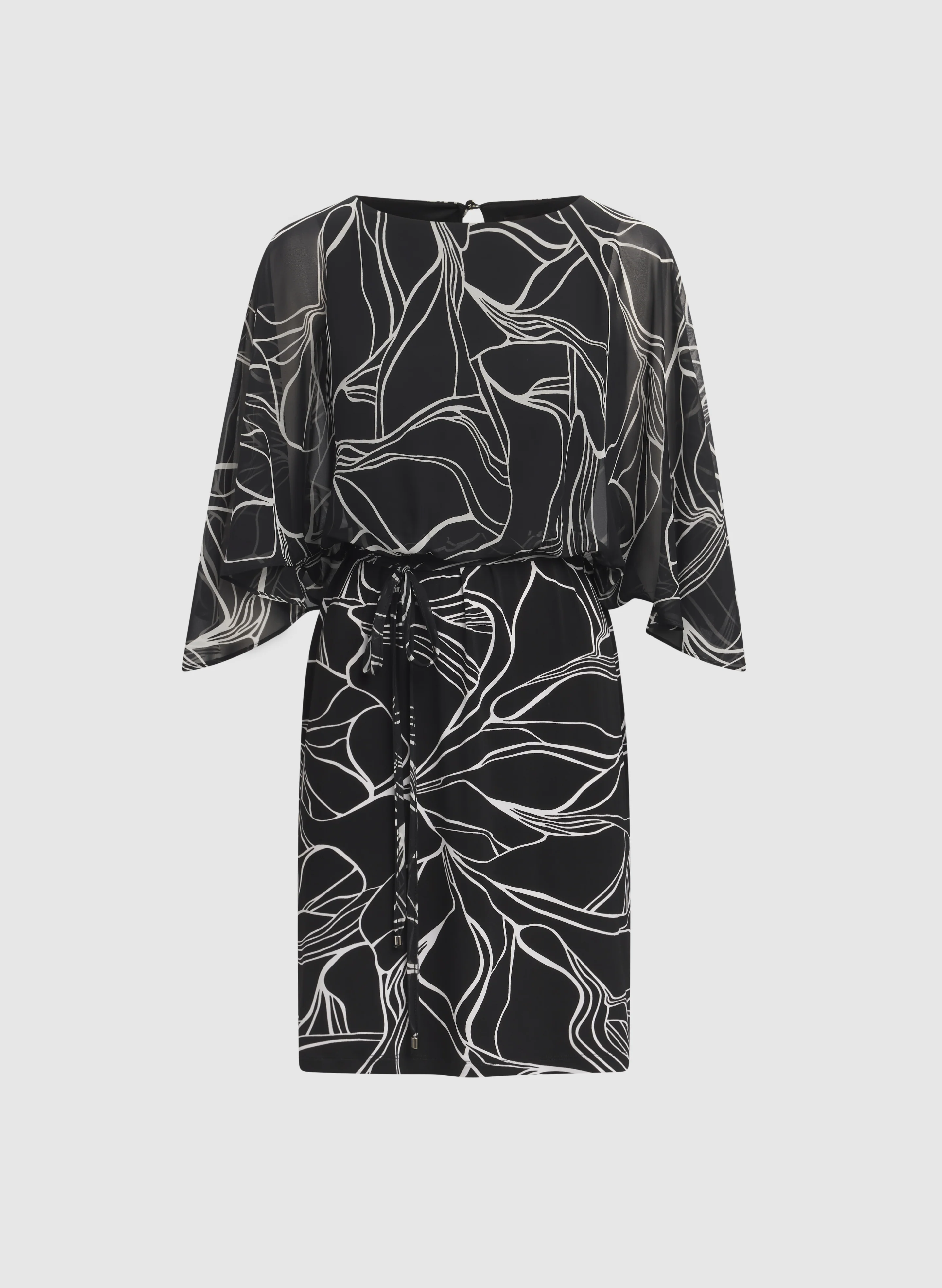 Leaf Print Dress - Image 5
