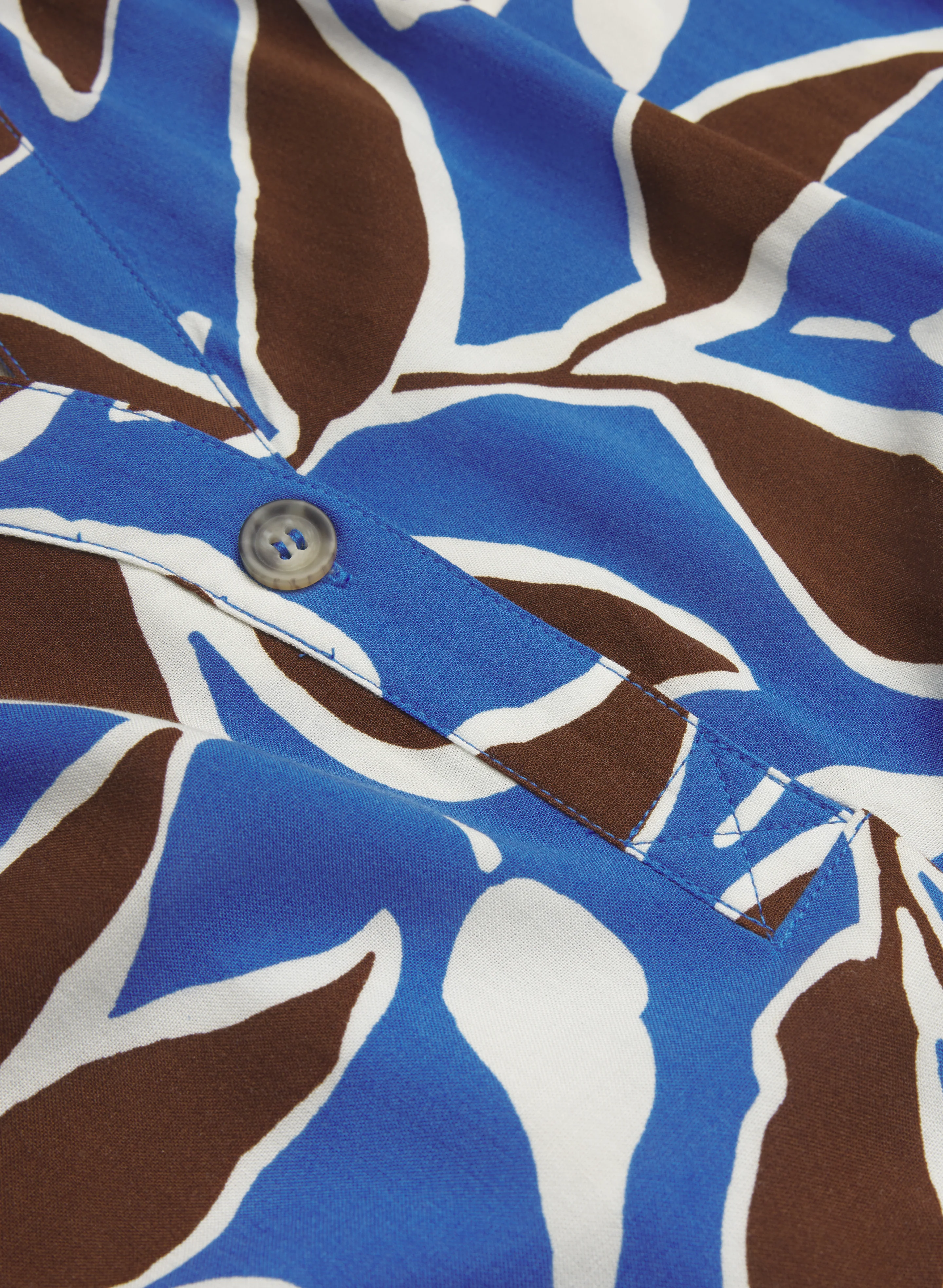 Leaf Print Dress - Image 7