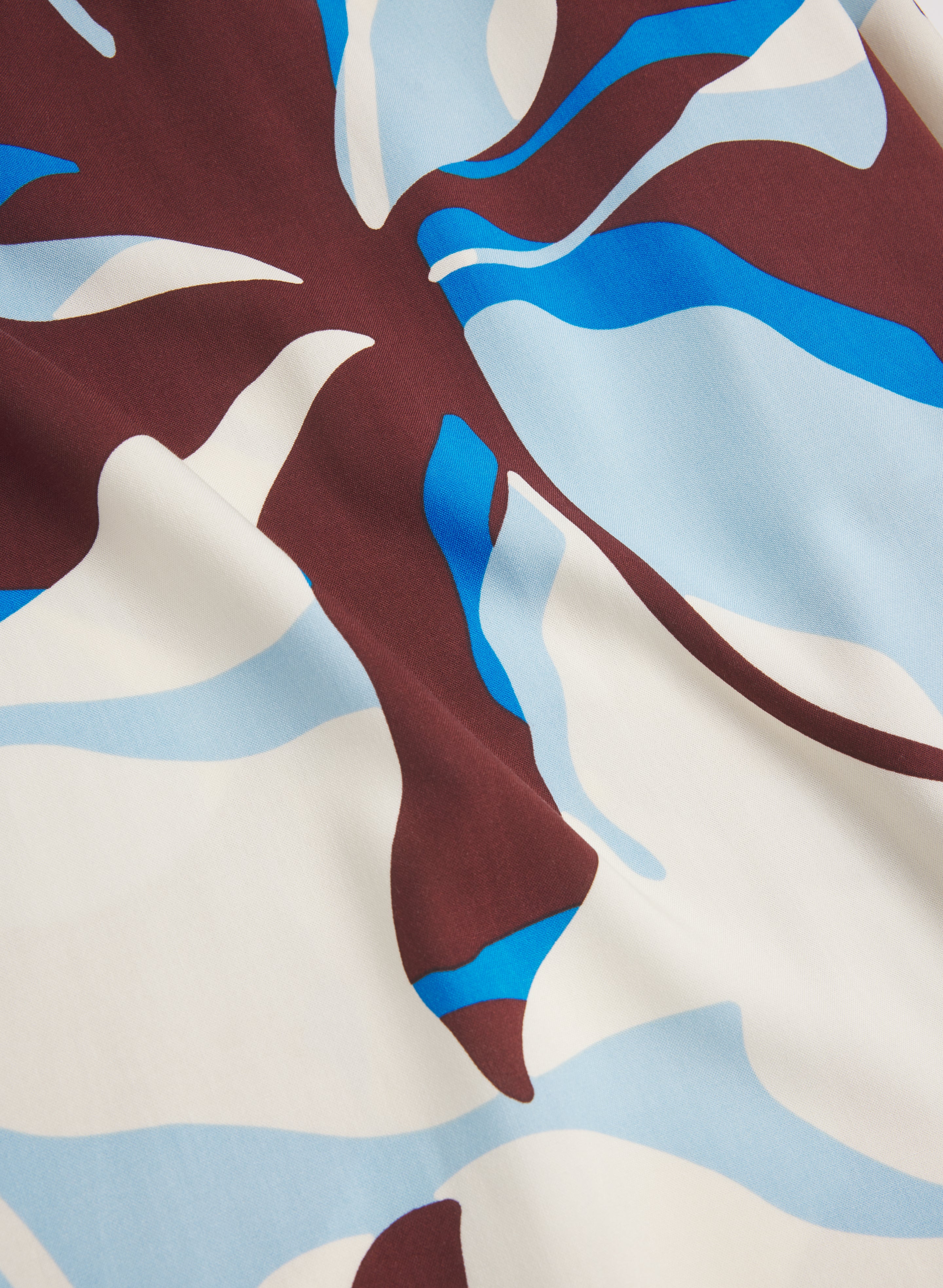 Leaf Print Maxi Dress - Image 7