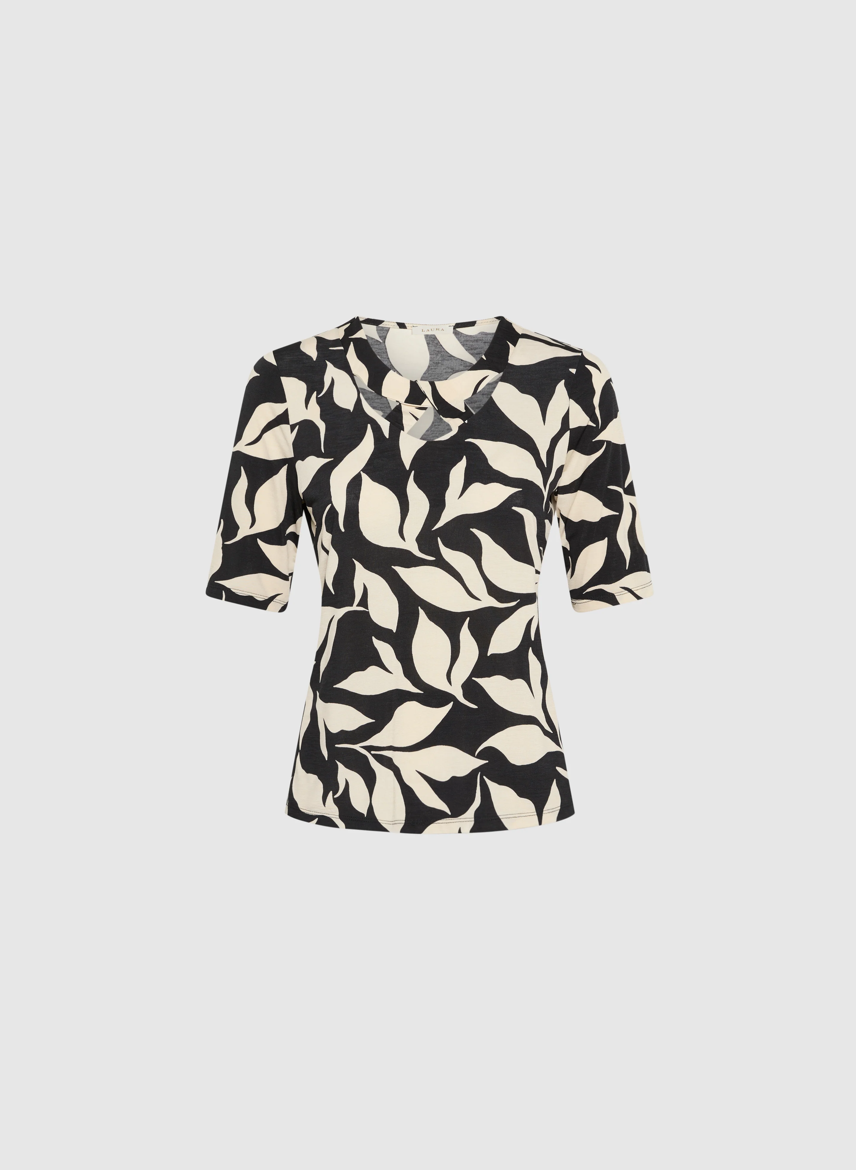 Leaf Print Top - Image 6