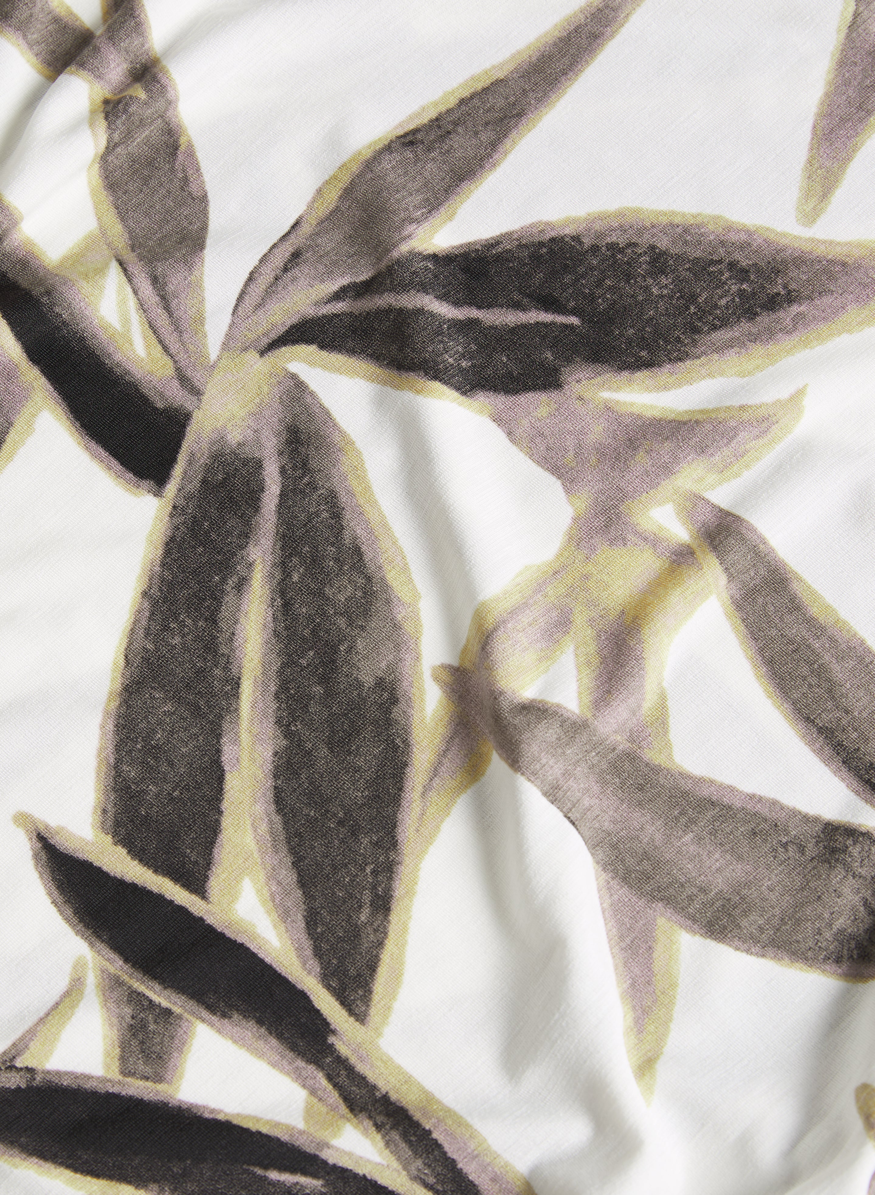 Leaf Print Top - Image 7