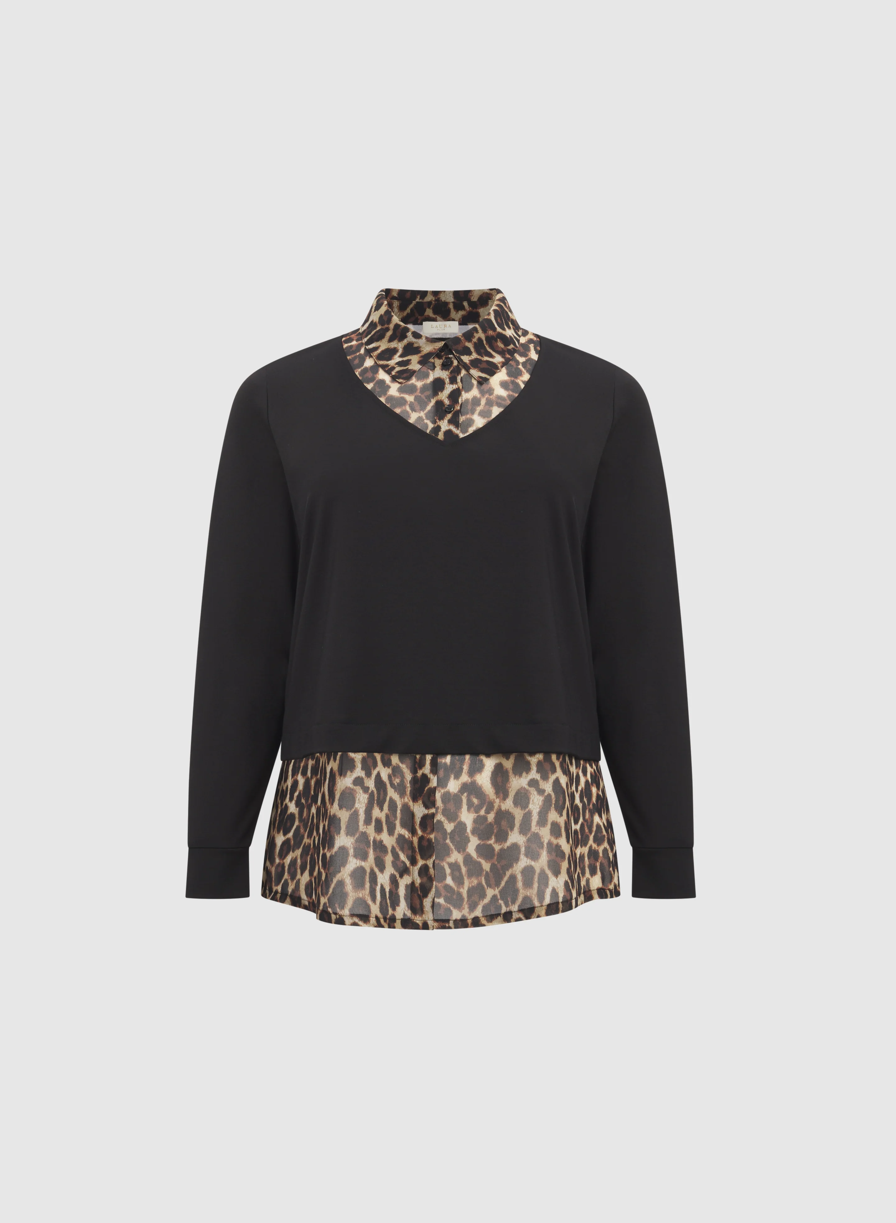 Leopard Illusion Layered Top - Image 7