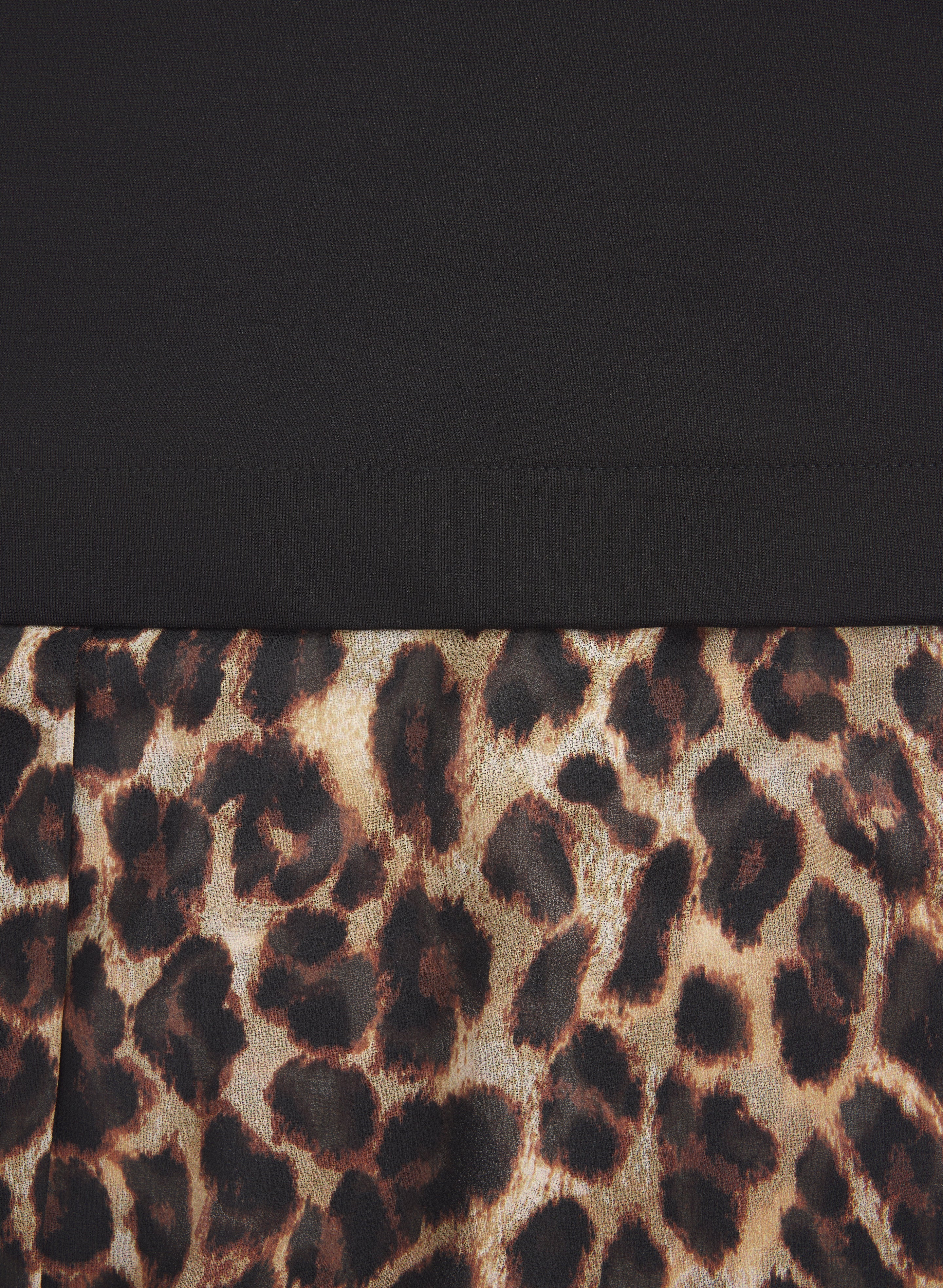 Leopard Illusion Layered Top - Image 8