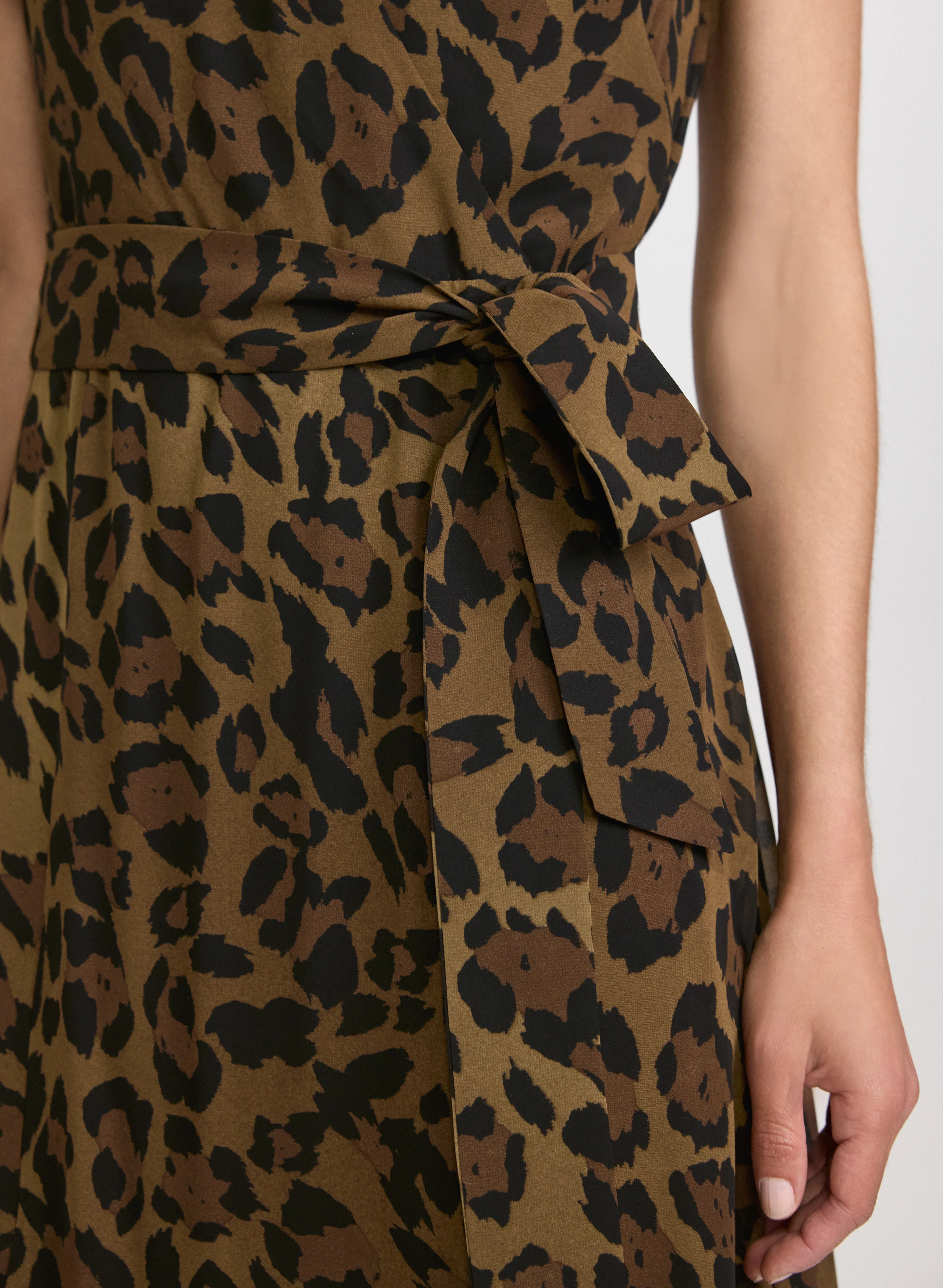 Leopard Print Dress - Image 7