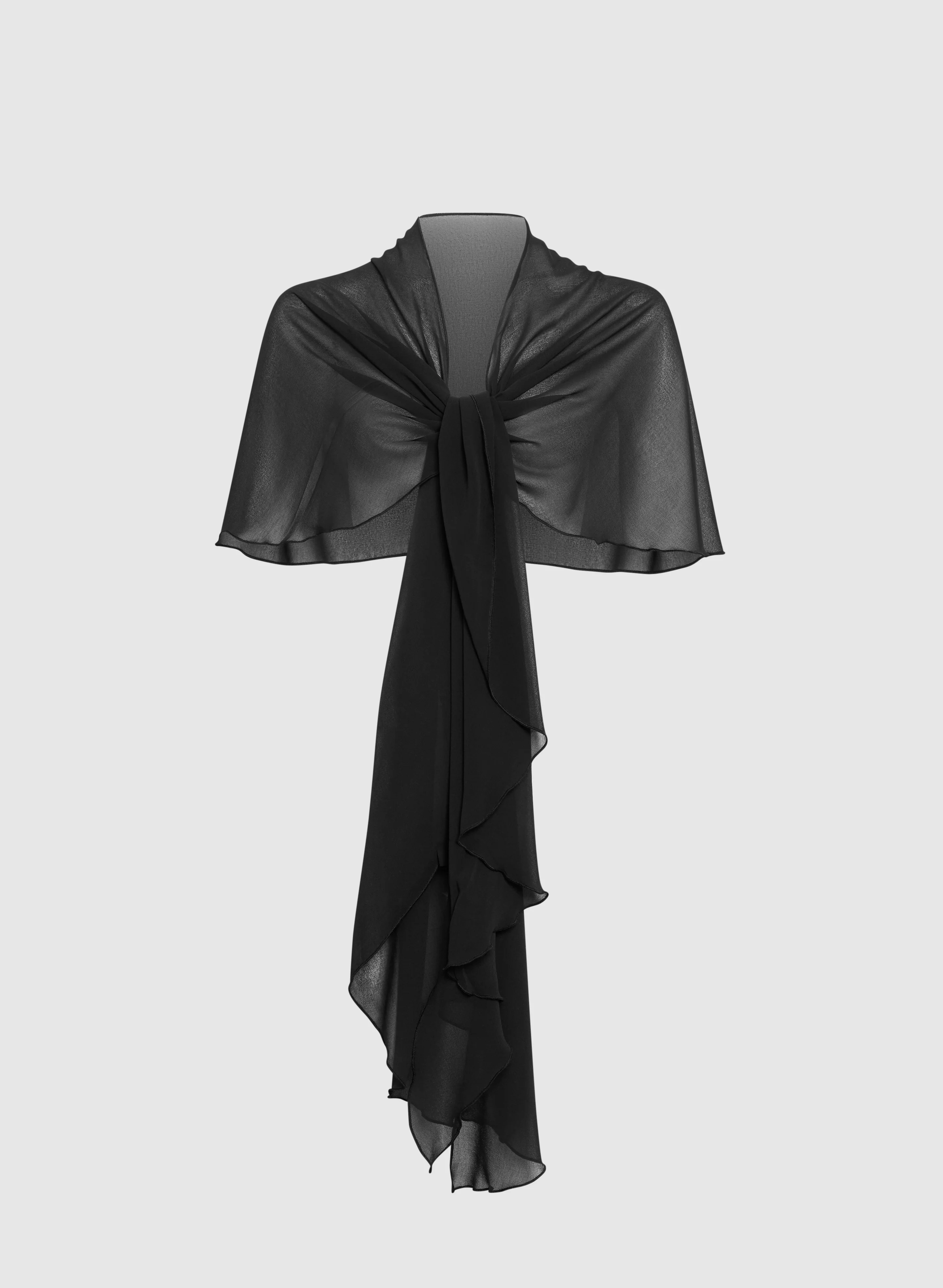 Lightweight Chiffon Shawl - Image 6