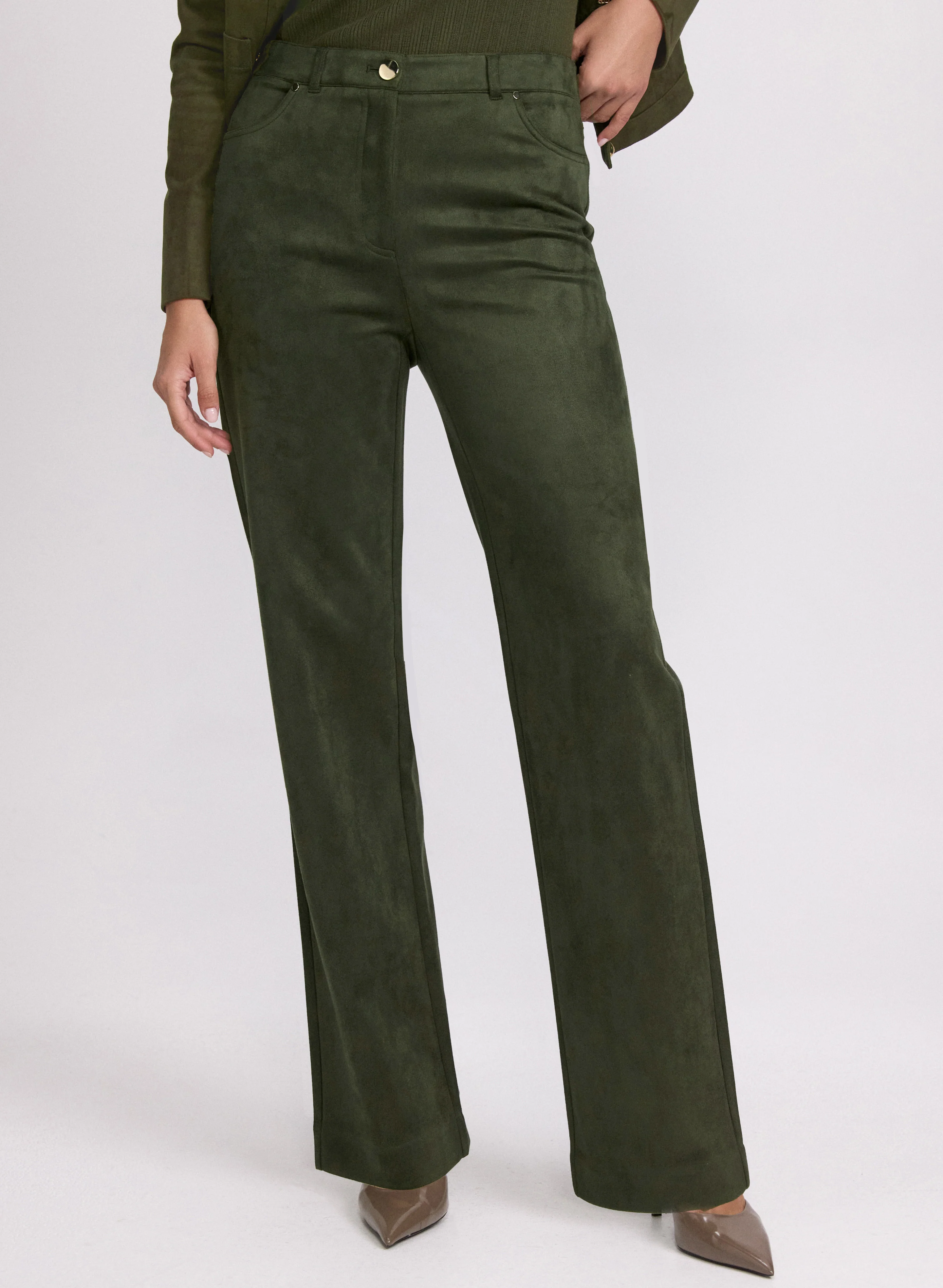 Lily Faux-Suede Pants