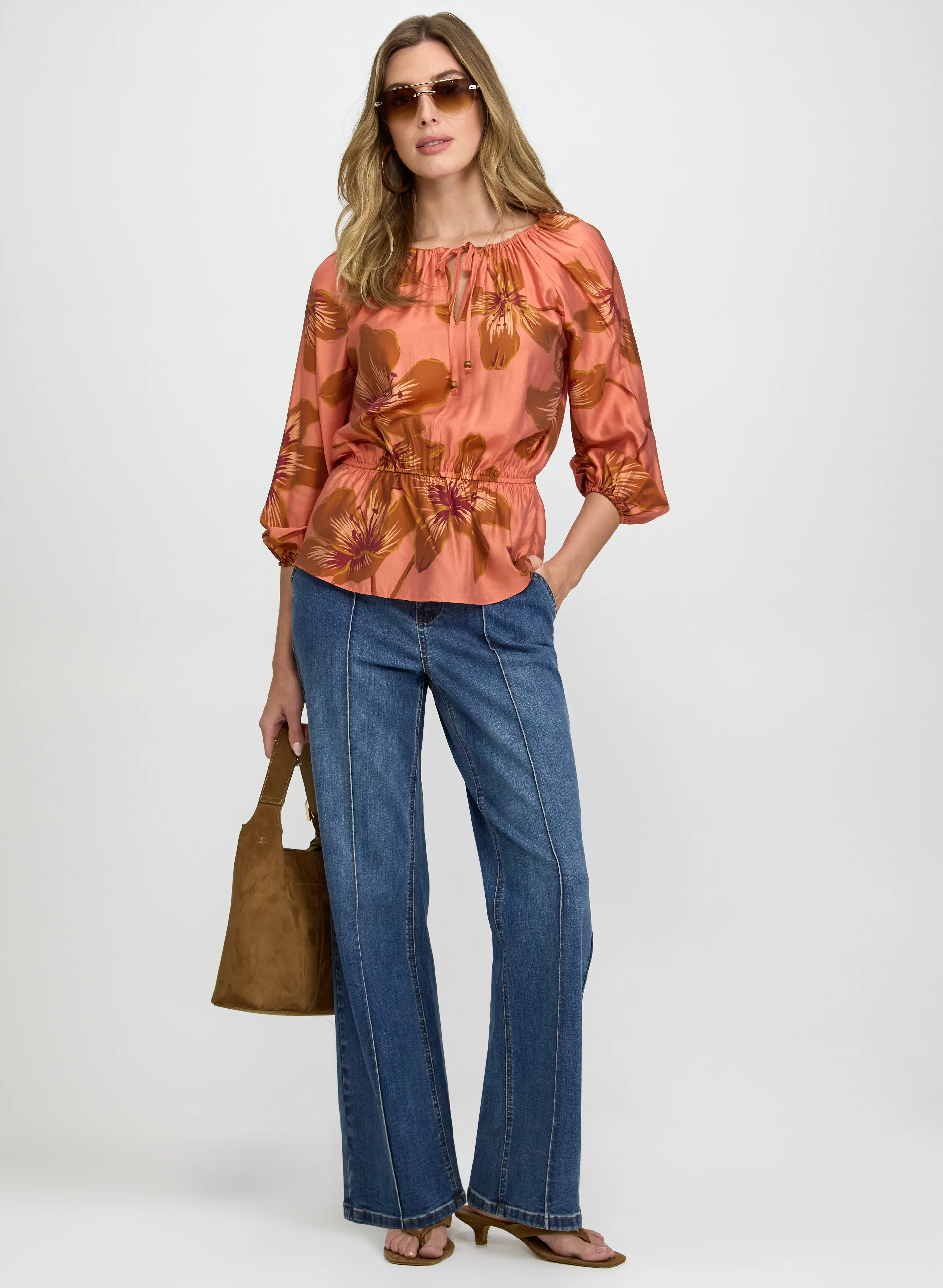Lily Print Blouse - Image 3