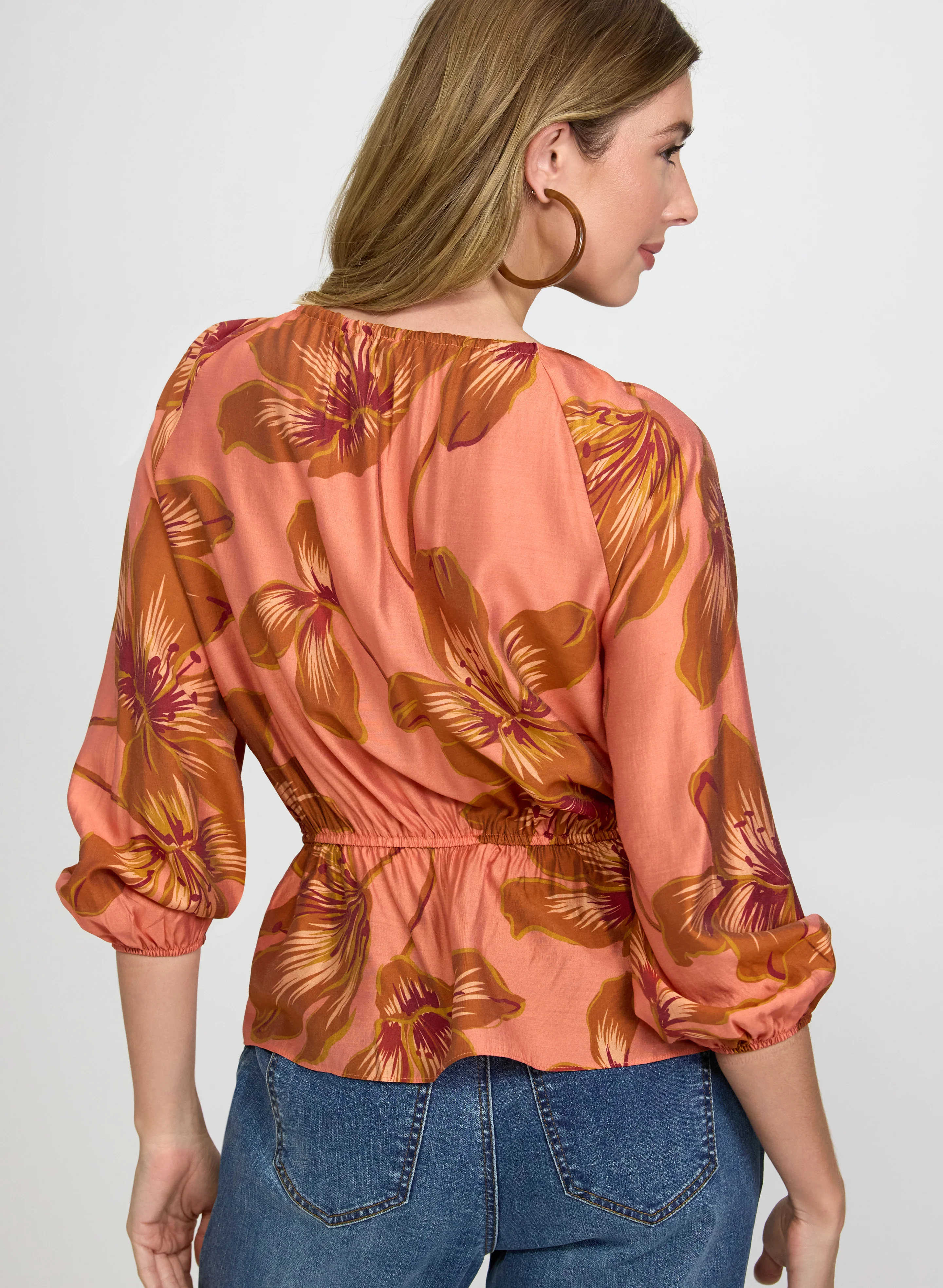 Lily Print Blouse - Image 4