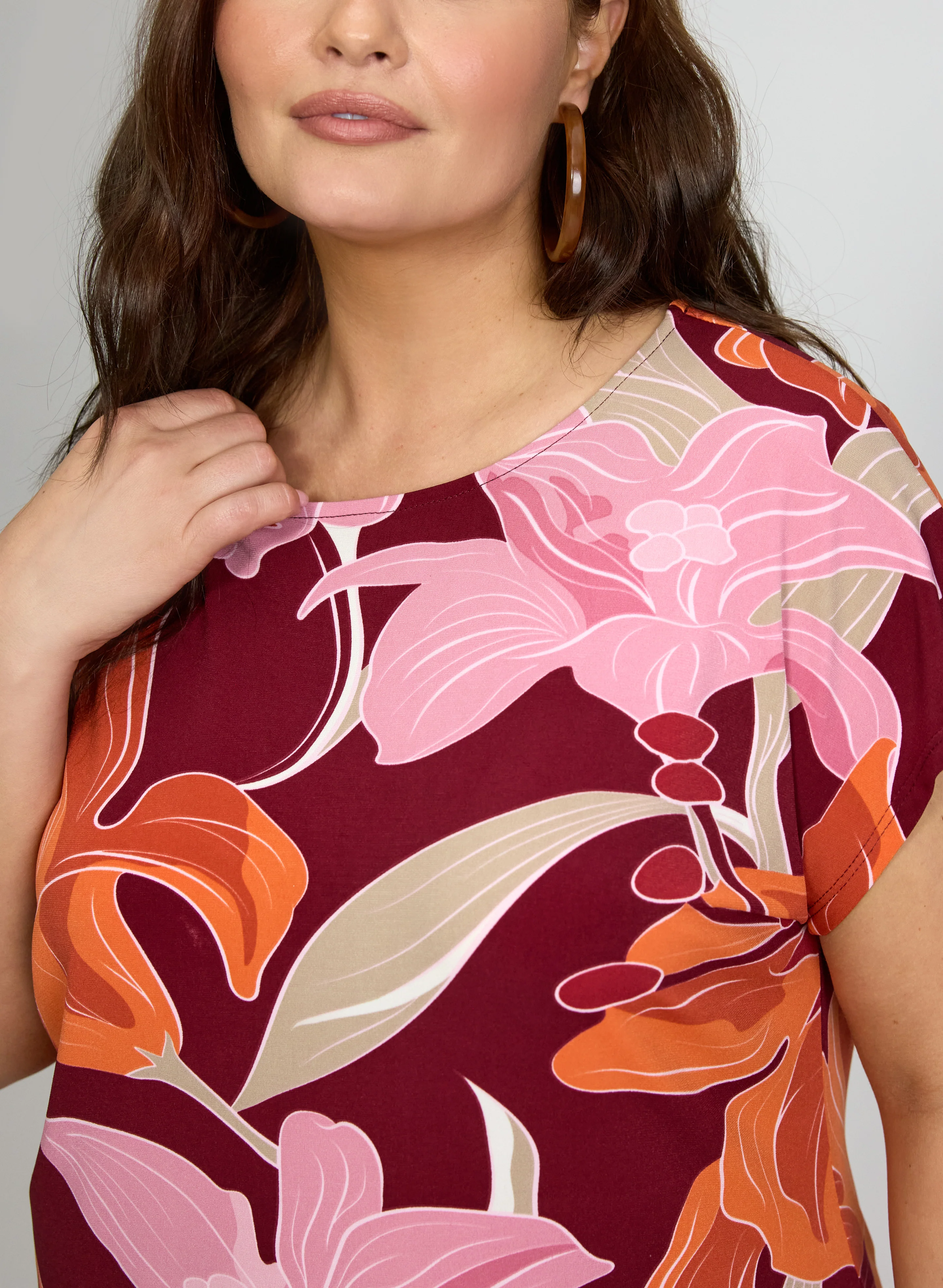 Lily Print Top - Image 2