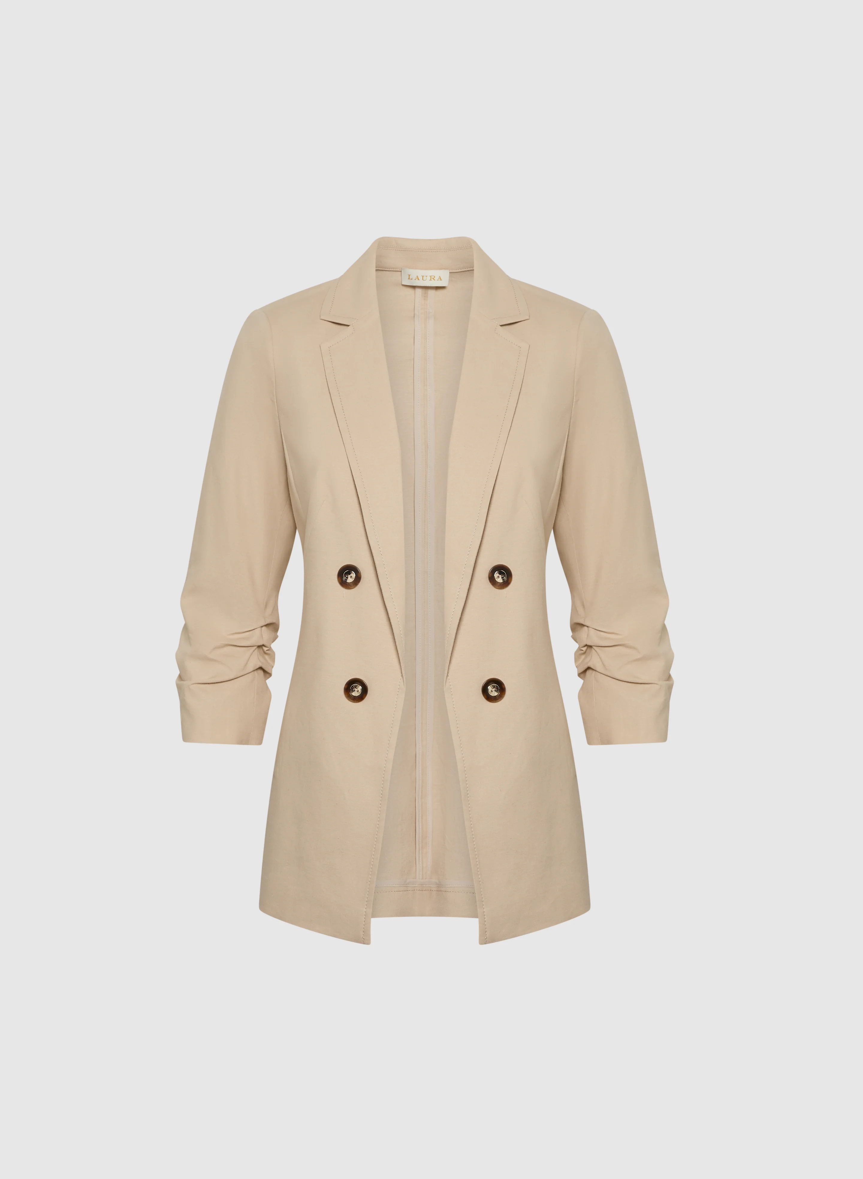 Linen-Blend Blazer - Image 6