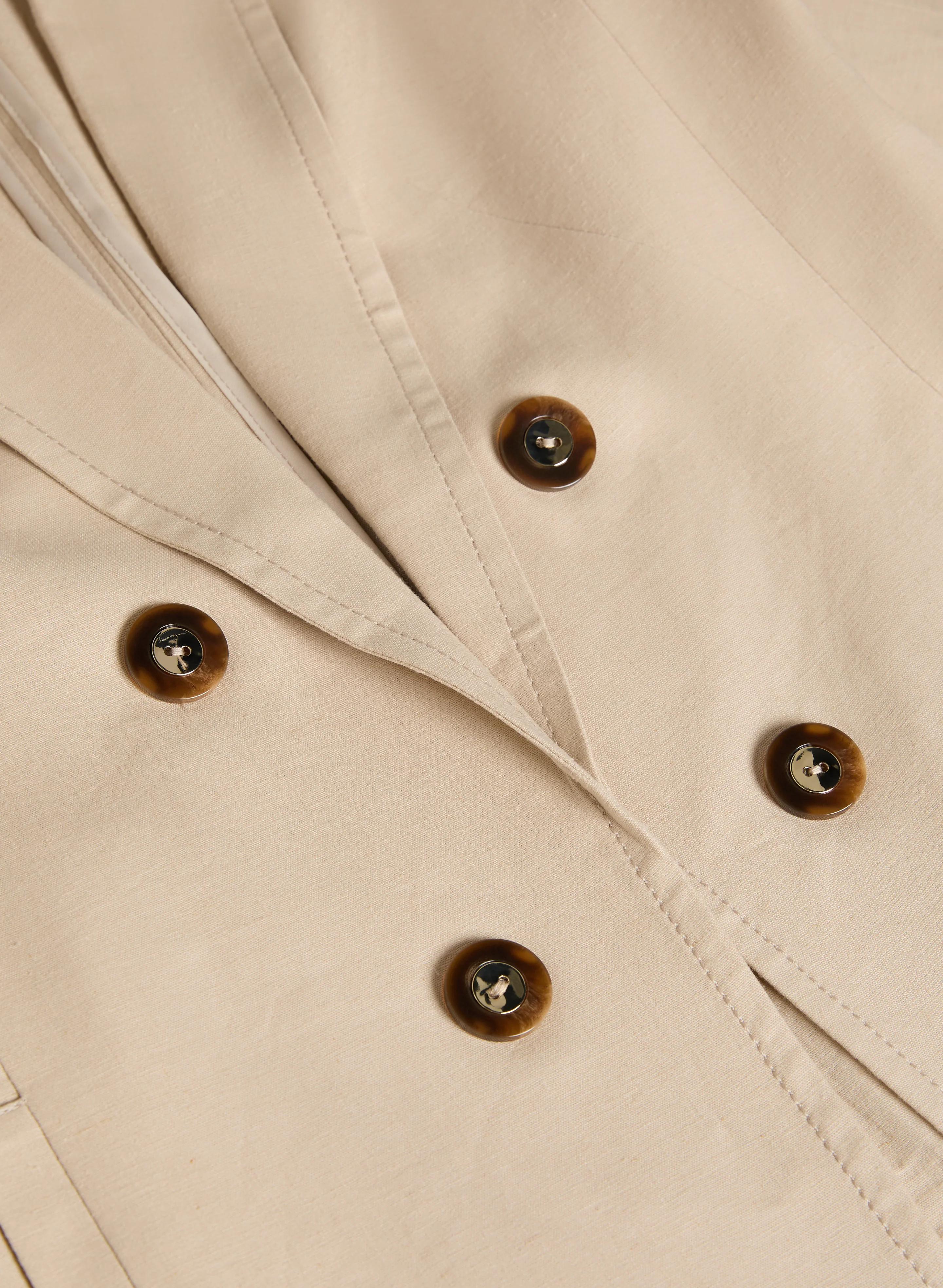 Linen-Blend Blazer - Image 7