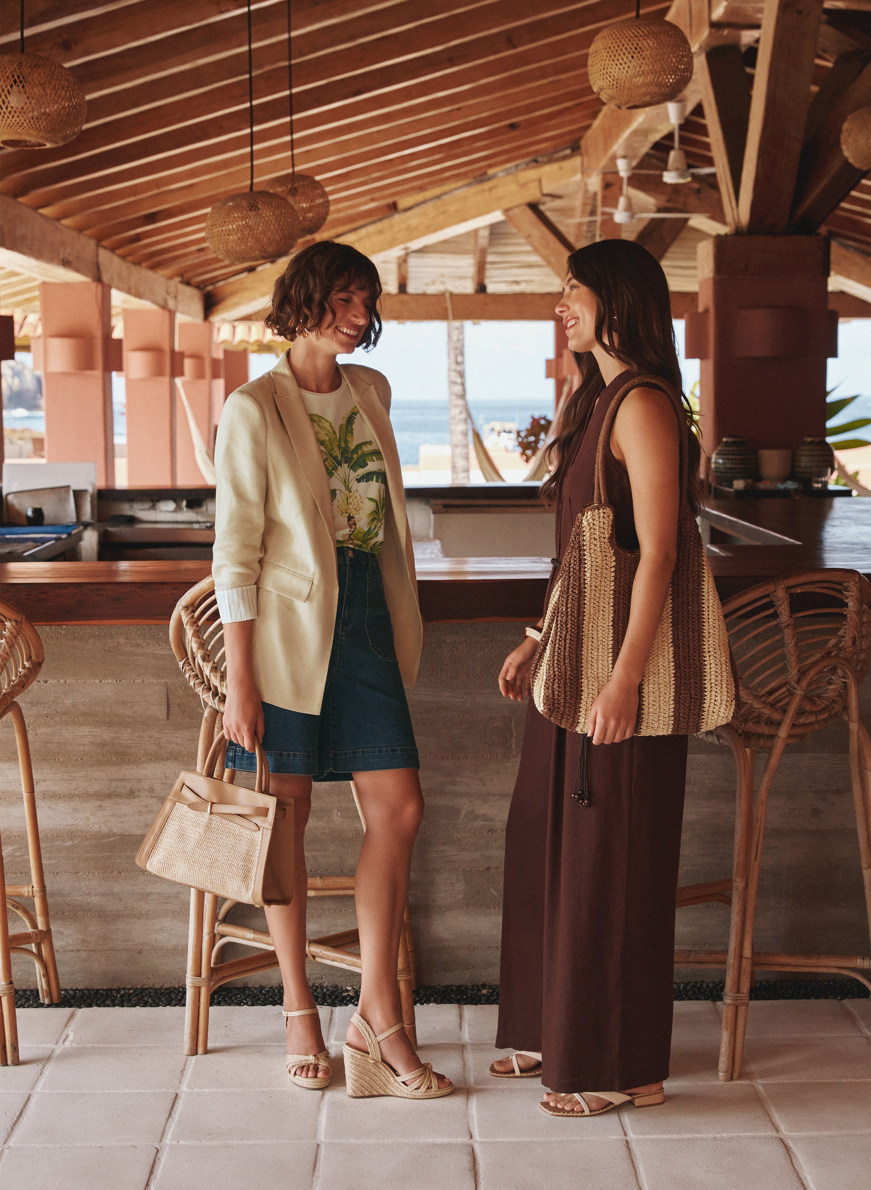 Linen-Blend Blazer - Image 2