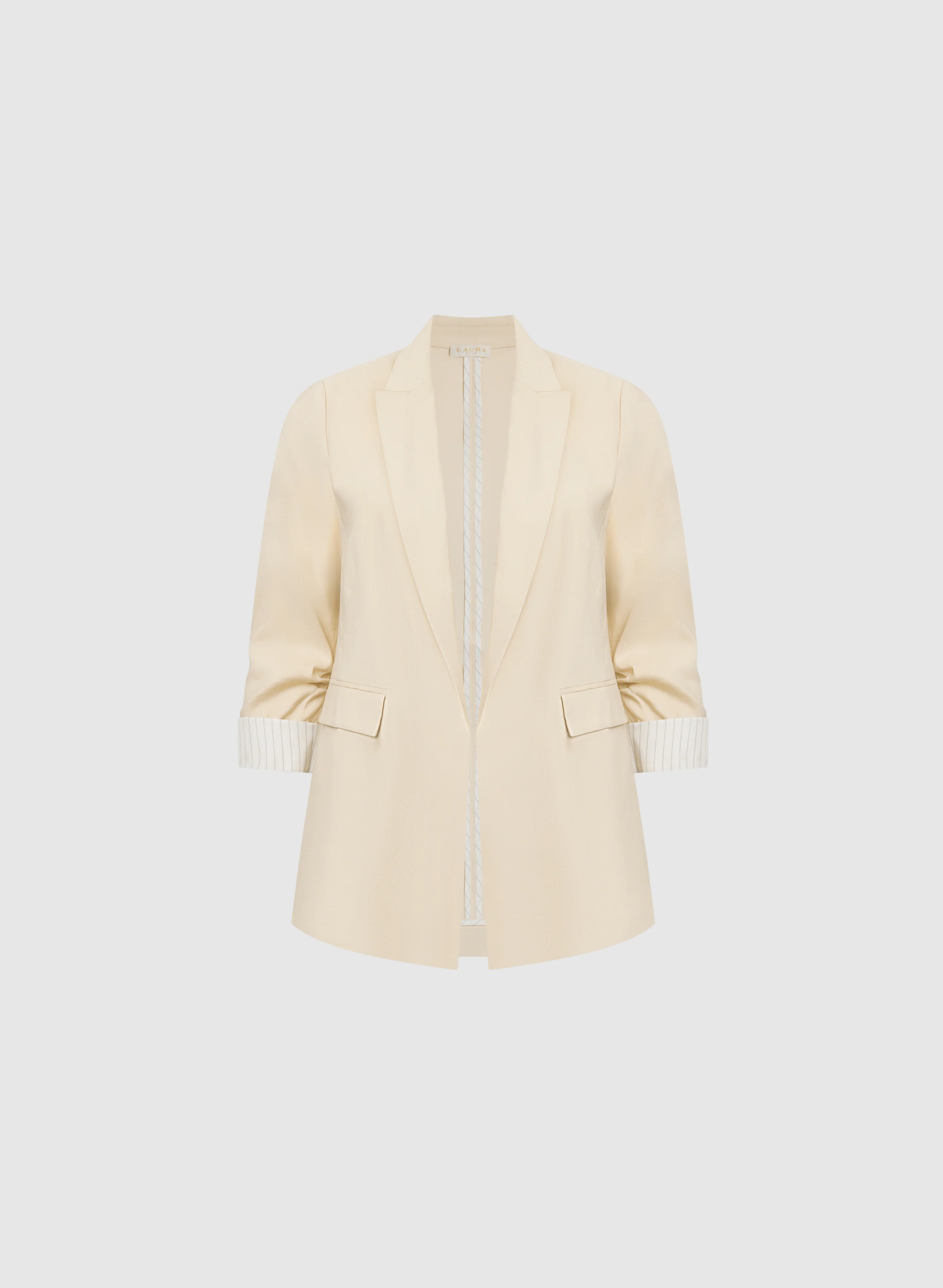 Linen-Blend Blazer - Image 6