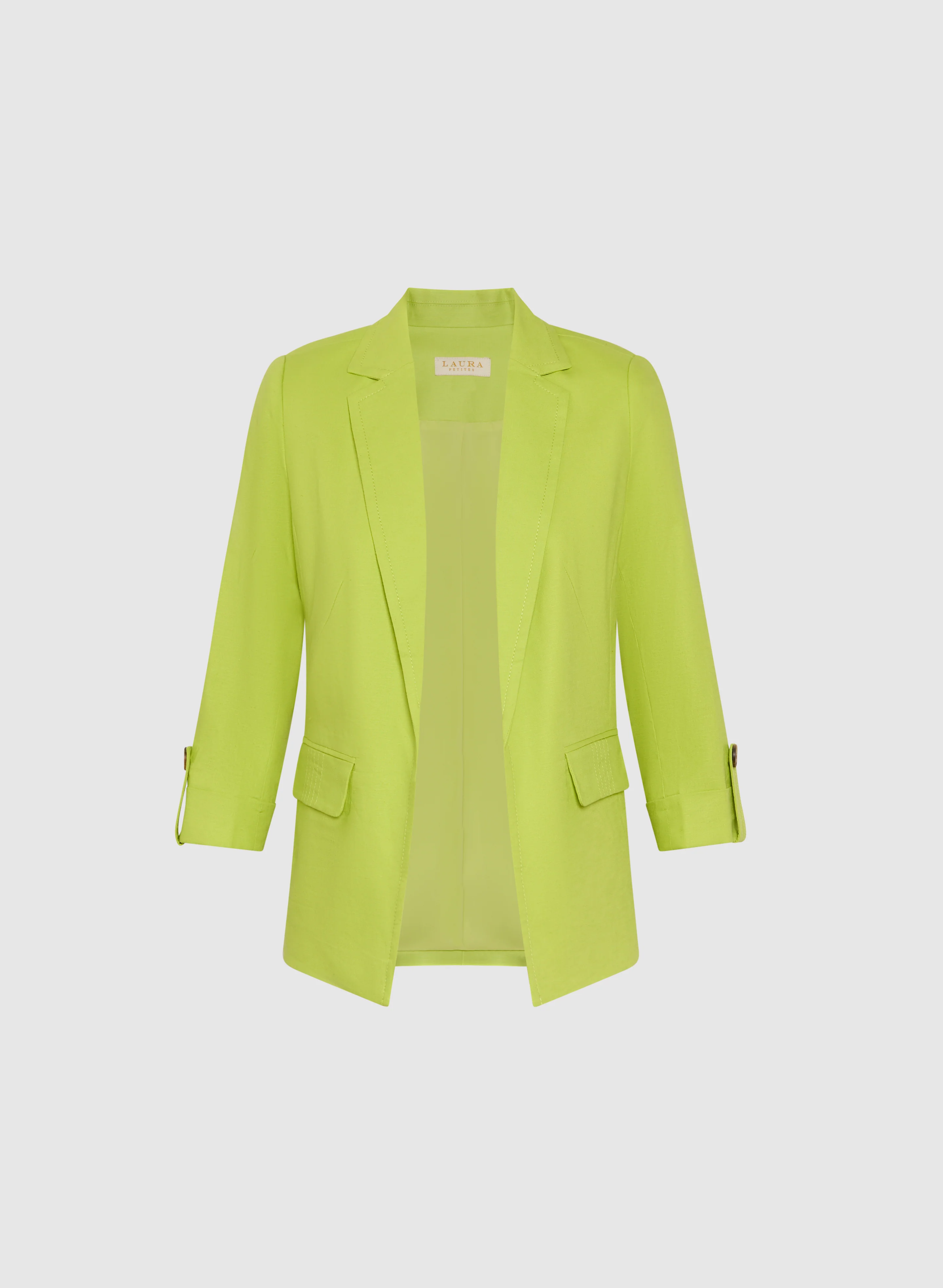 Linen-Blend Blazer - Image 6