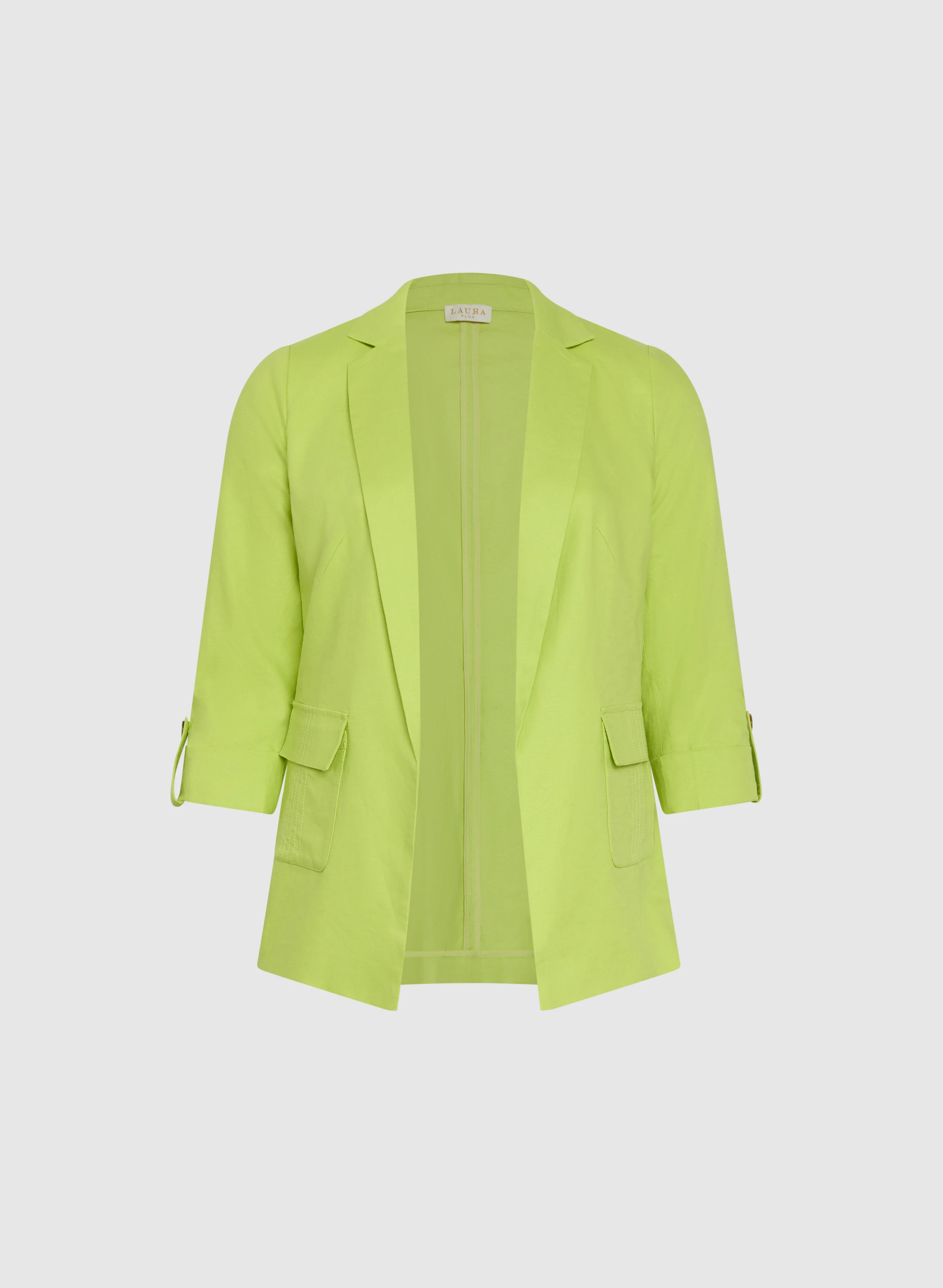 Linen-Blend Blazer - Image 6