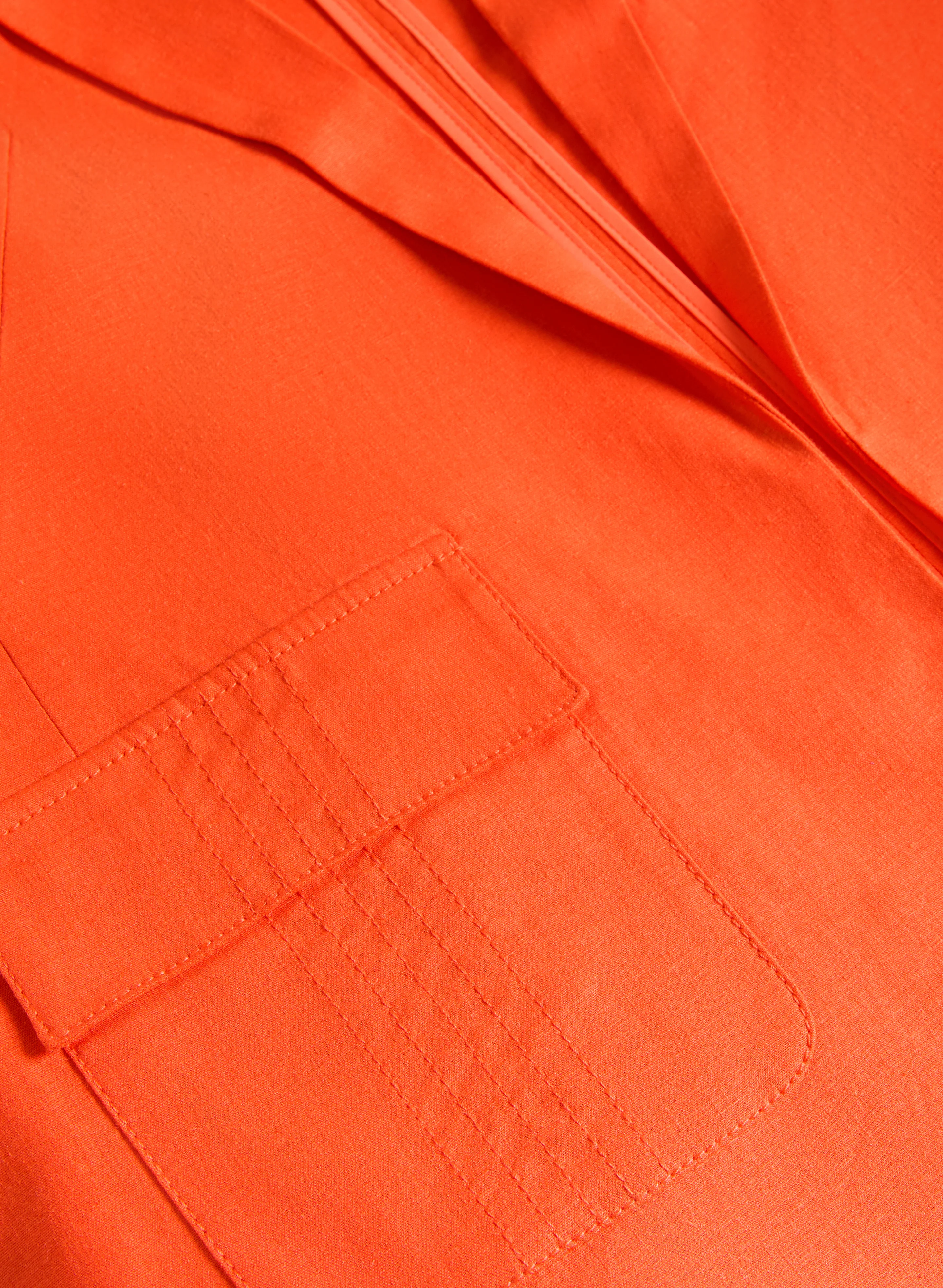 Linen-Blend Blazer - Image 7