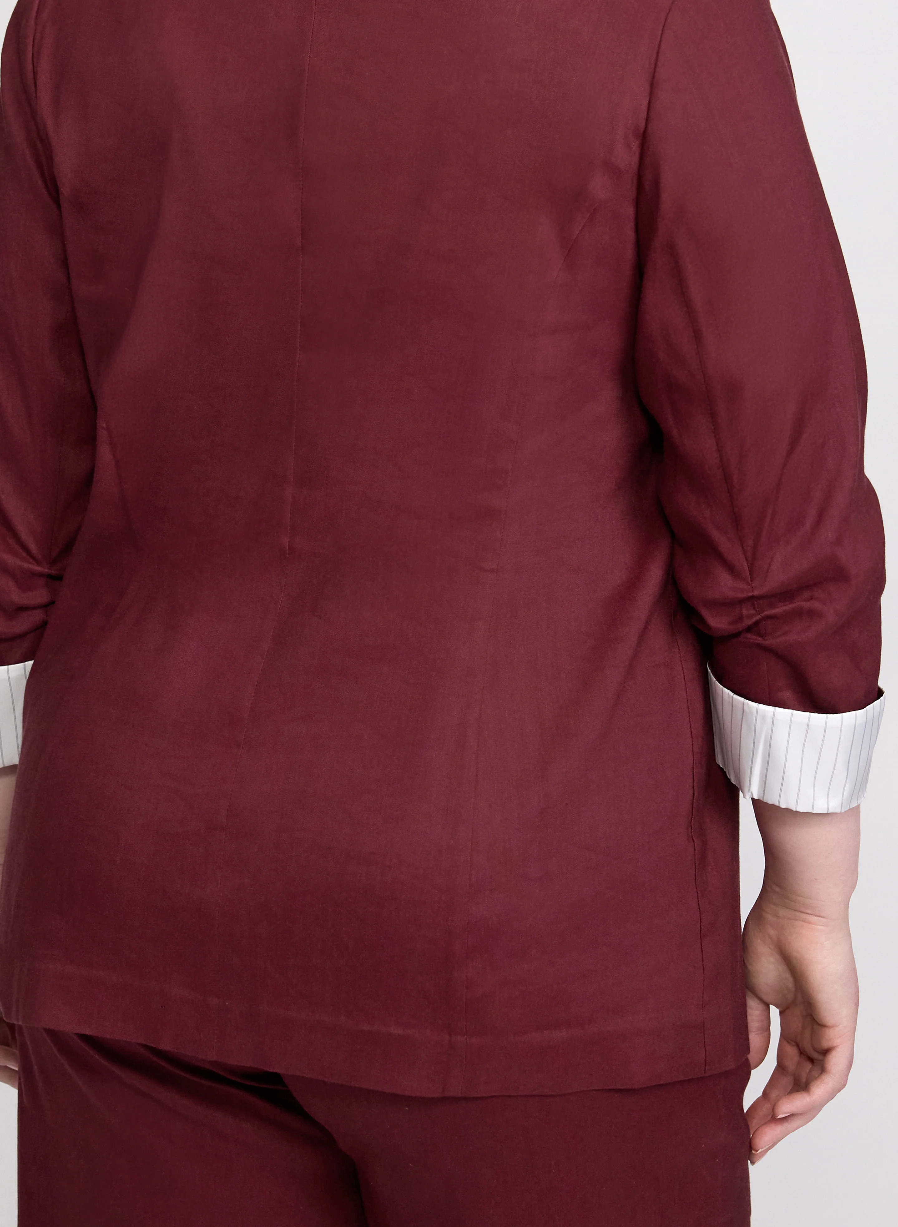 Linen-Blend Blazer - Image 5