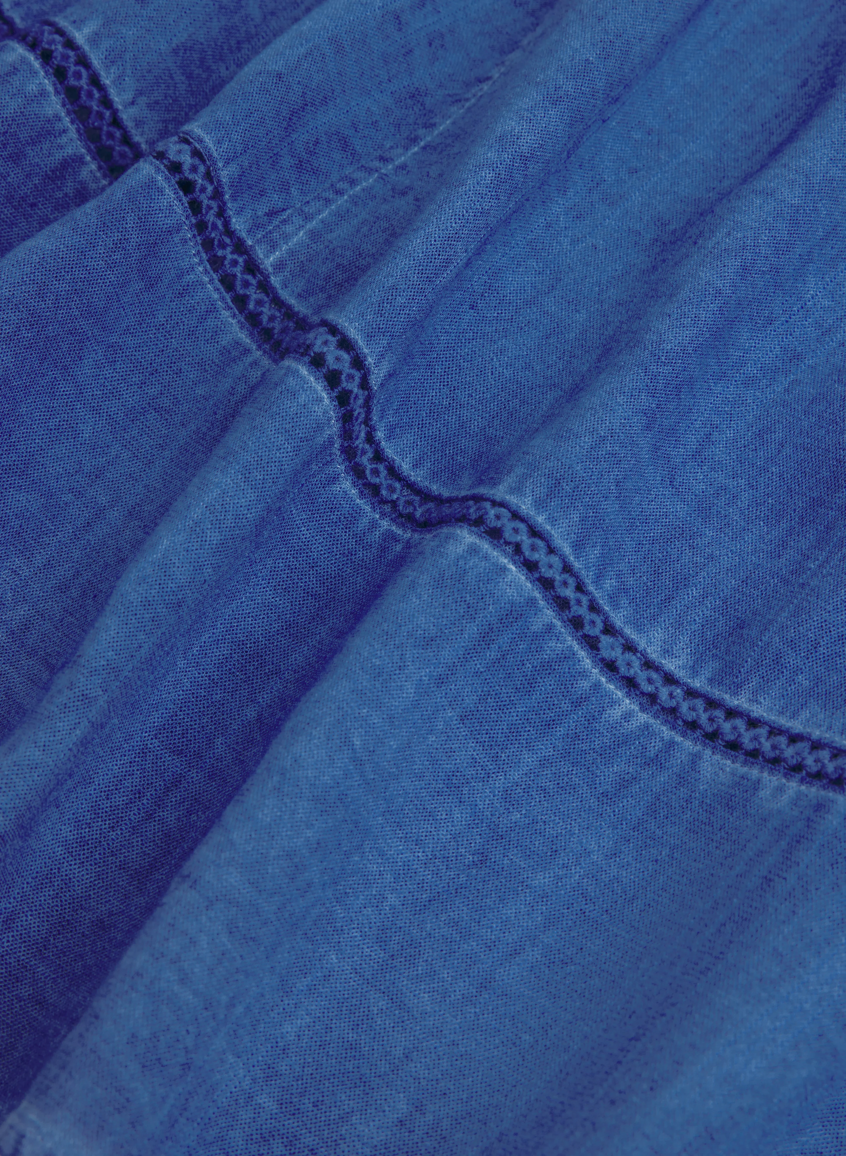 Linen-Blend Dress - Image 7