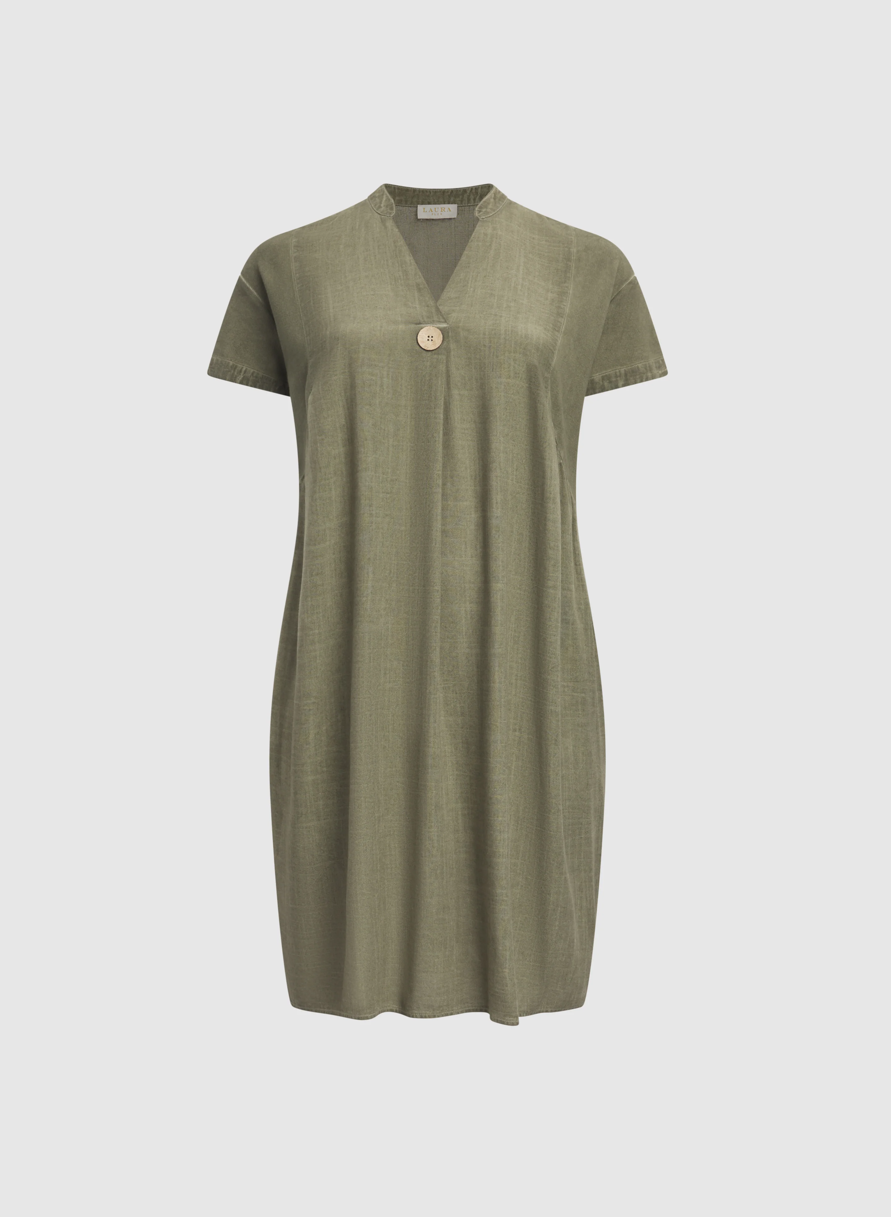 Linen-Blend Pocket Dress - Image 6