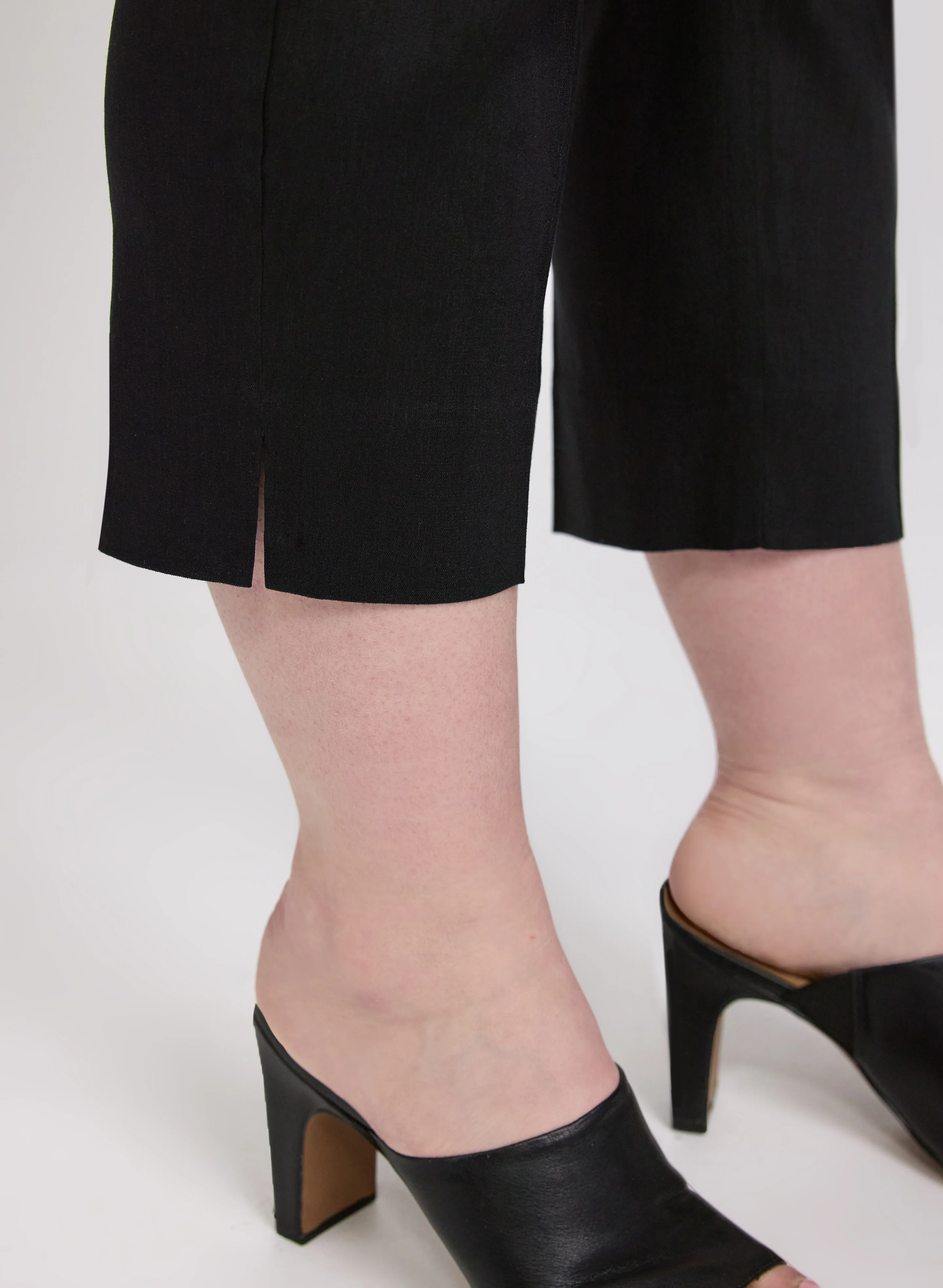 Linen-Blend Straight-Leg Capris - Image 5
